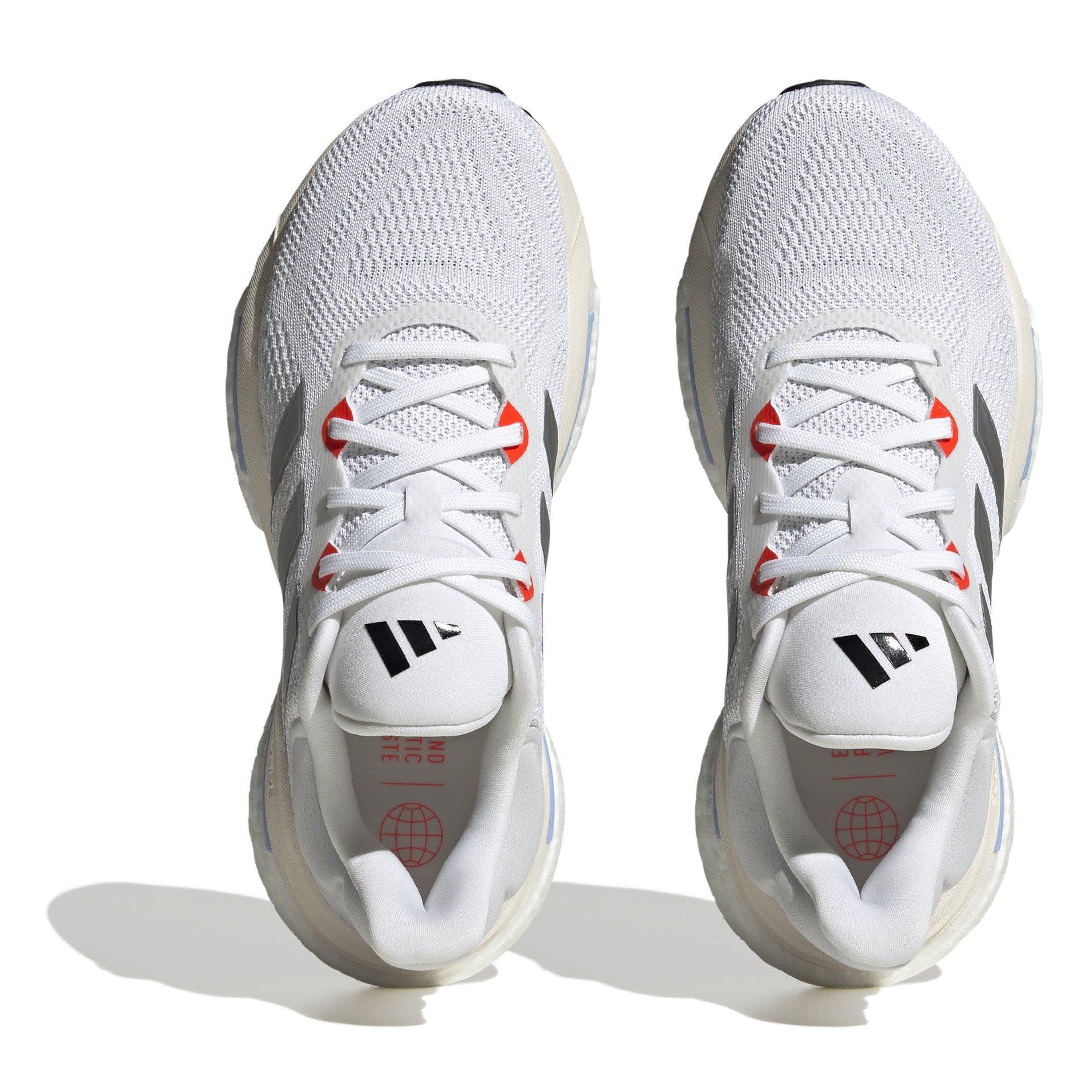 Ftwr White/Silv - adidas - SOLARGLIDE 6 Running Shoes Womens - 5