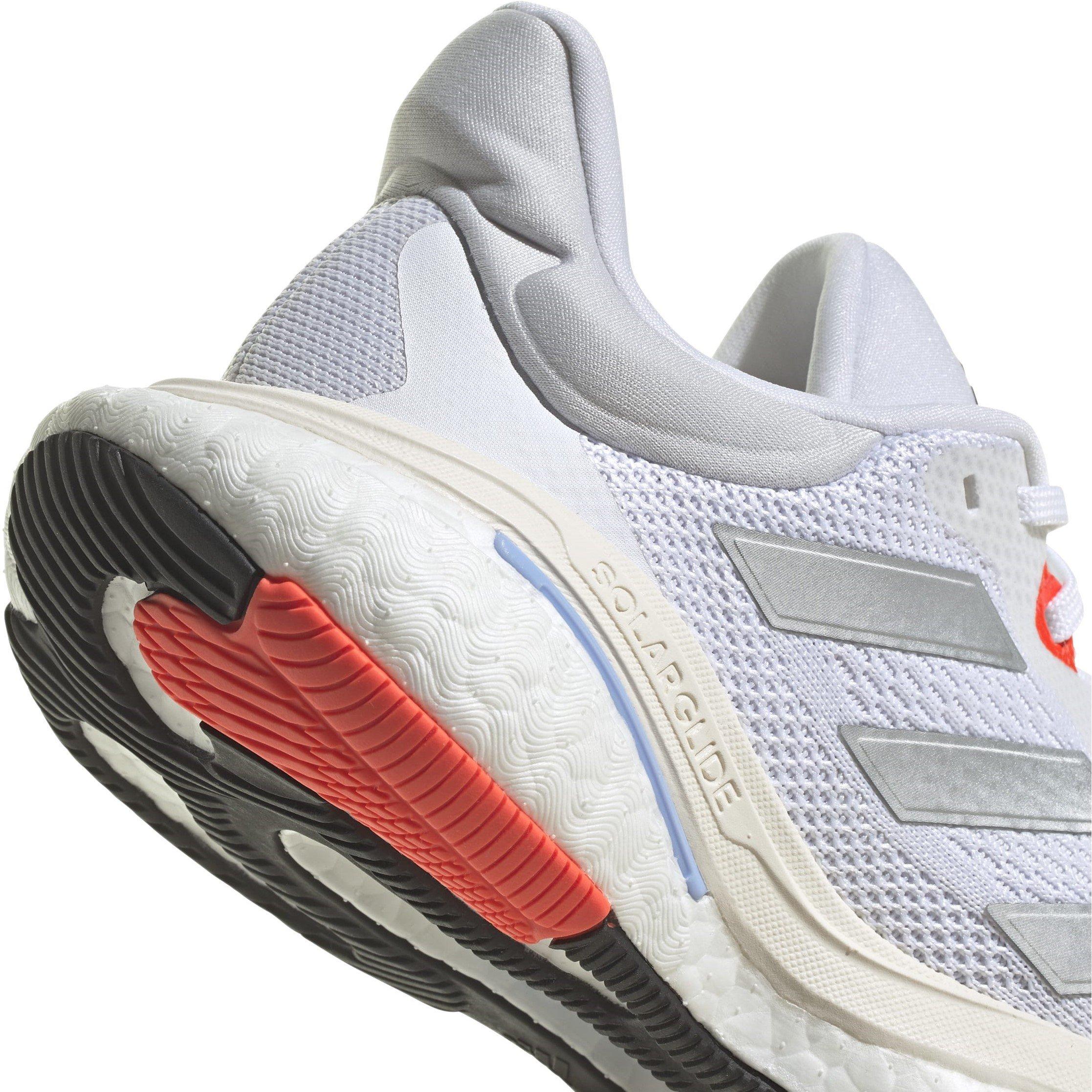 Ftwr White/Silv - adidas - SOLARGLIDE 6 Running Shoes Womens - 8