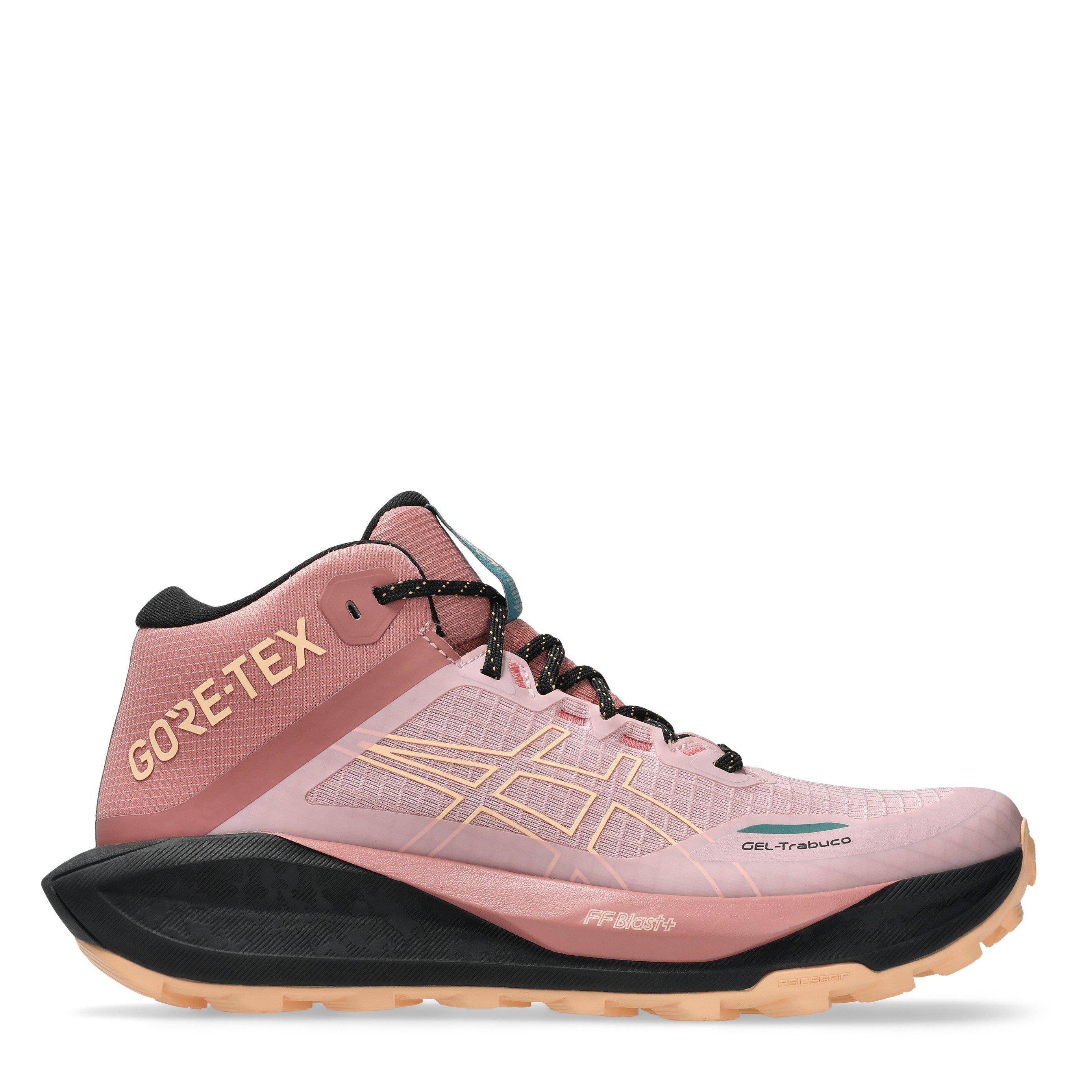 Asics Women's Gel Trabuco Mt Gtx Off-Road Trail Running Shoes - Morganite/Pink - 7 (40.5)
