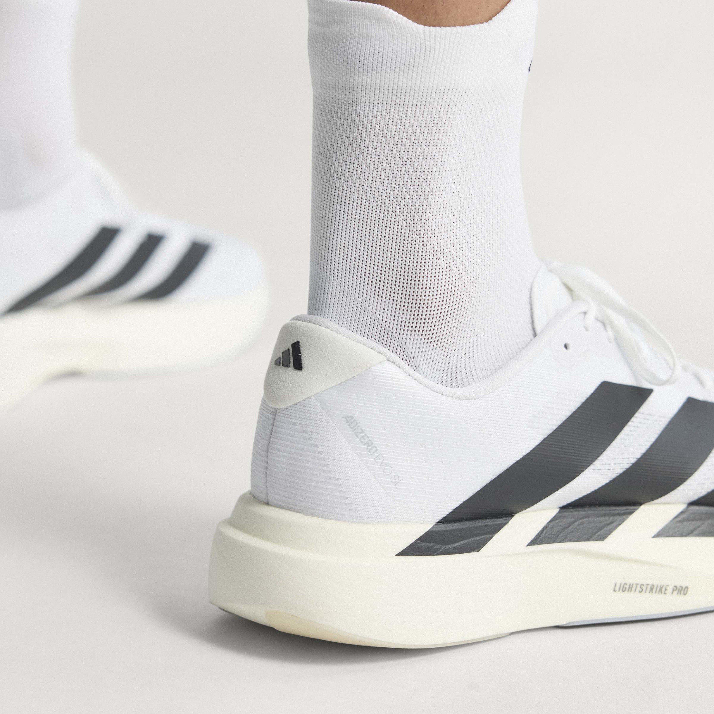 White/Black - adidas - Adizero EVO SL Shoes Mens - 14