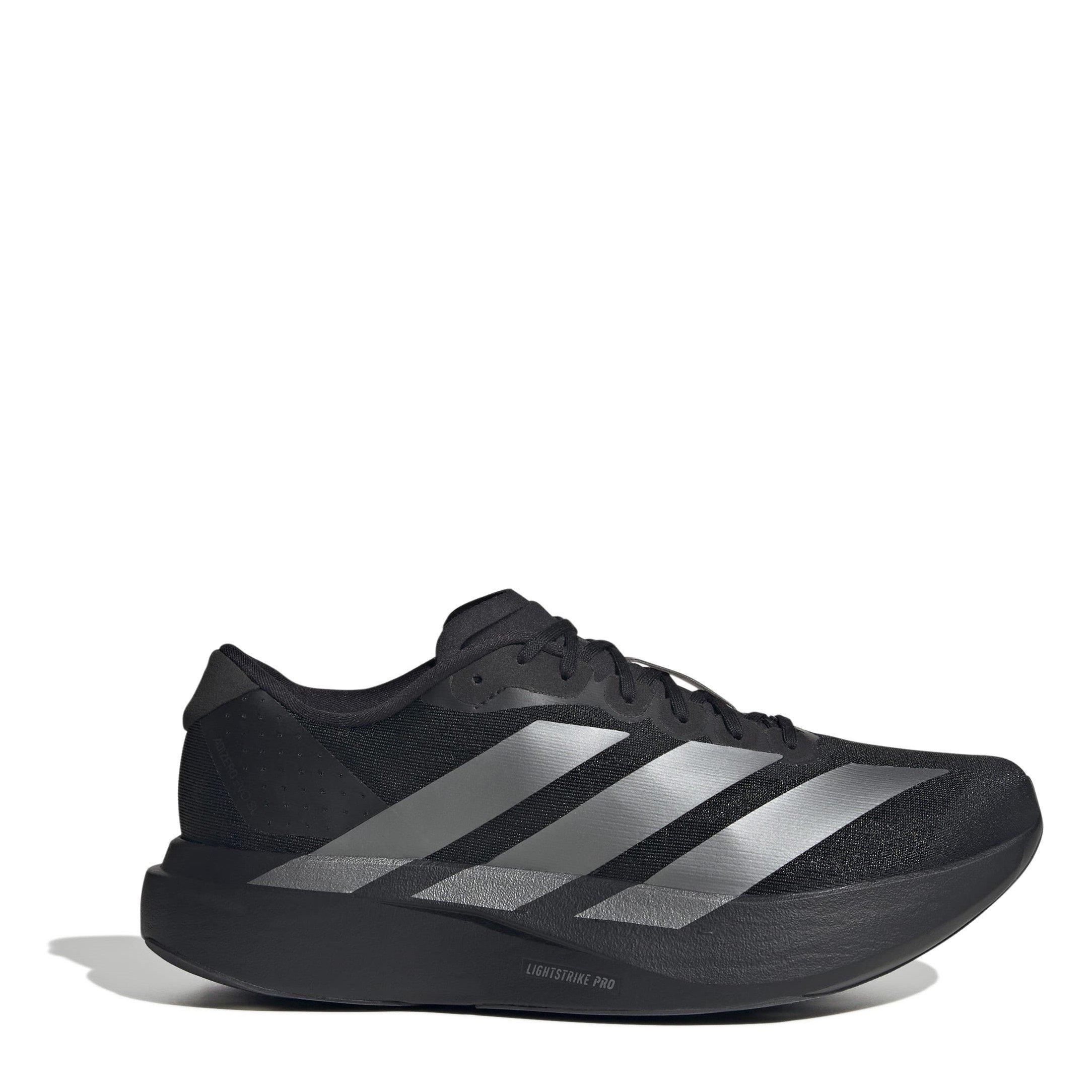 Adidas Men's Adizero Evo Sl Shoes - Black/Iron - 10 (44.7)