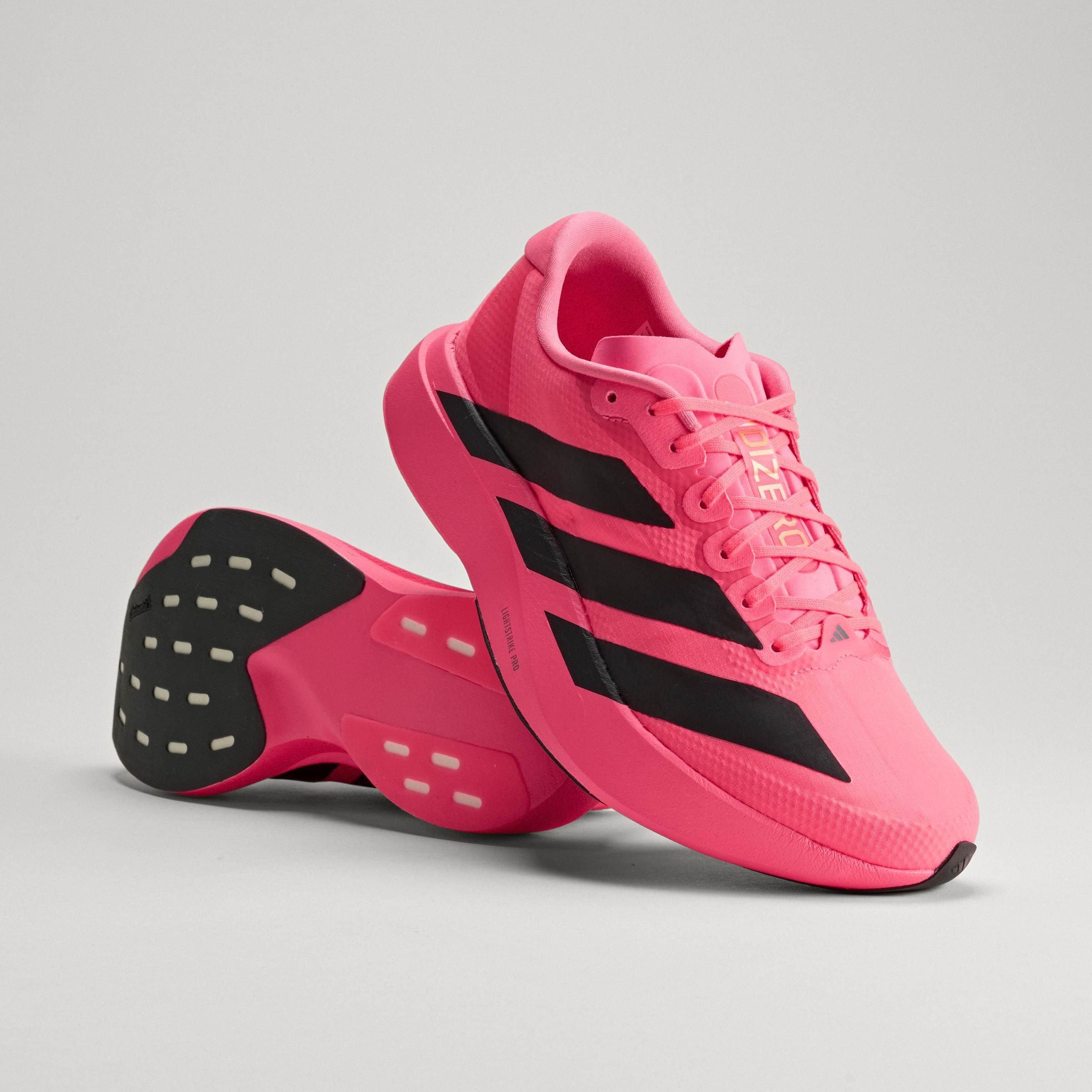 Turbo/Crna - adidas - Adizero EVO SL Shoes Mens - 12