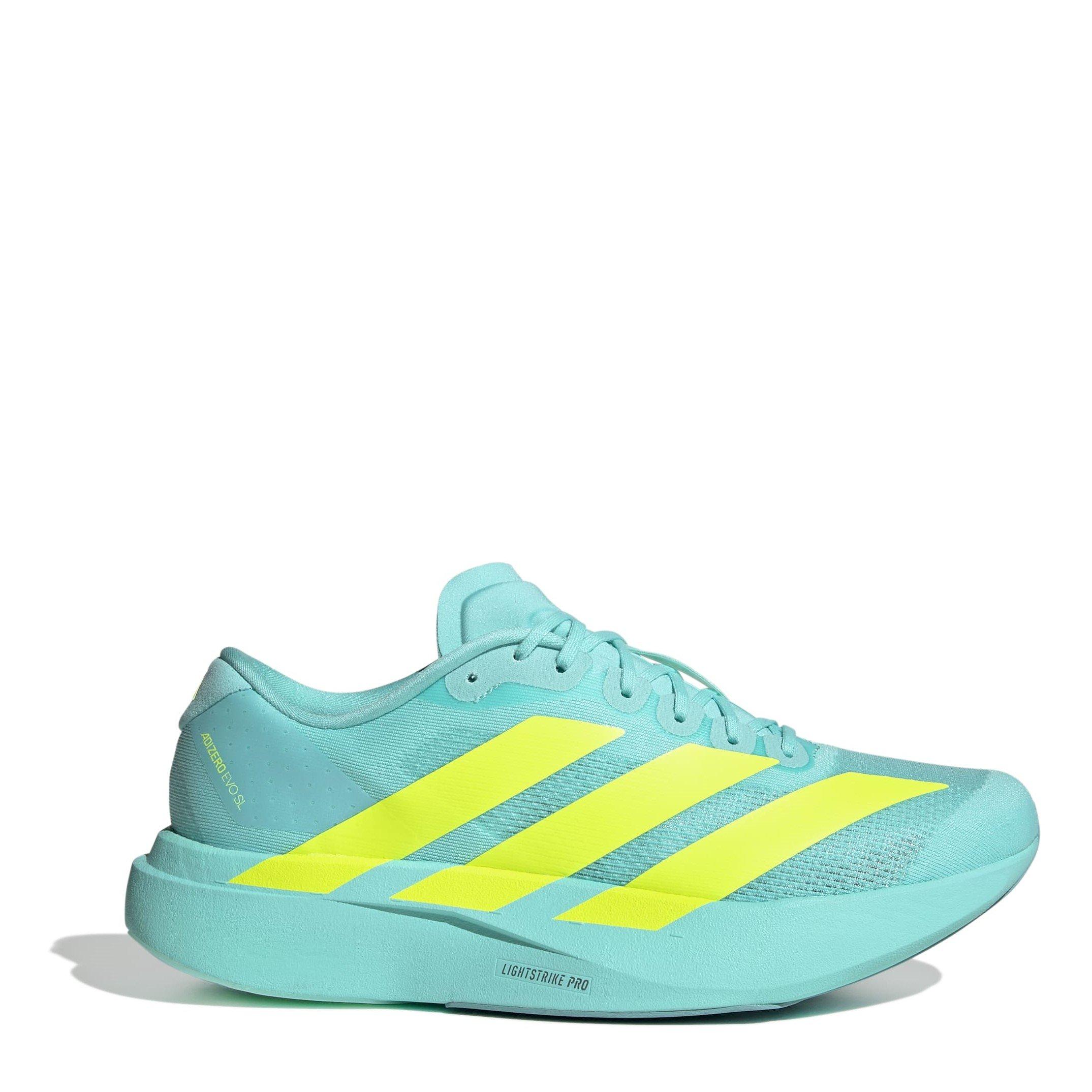 Adidas Men's Adizero Evo Sl Shoes - Flash Aqua - 8.5 (42.7)