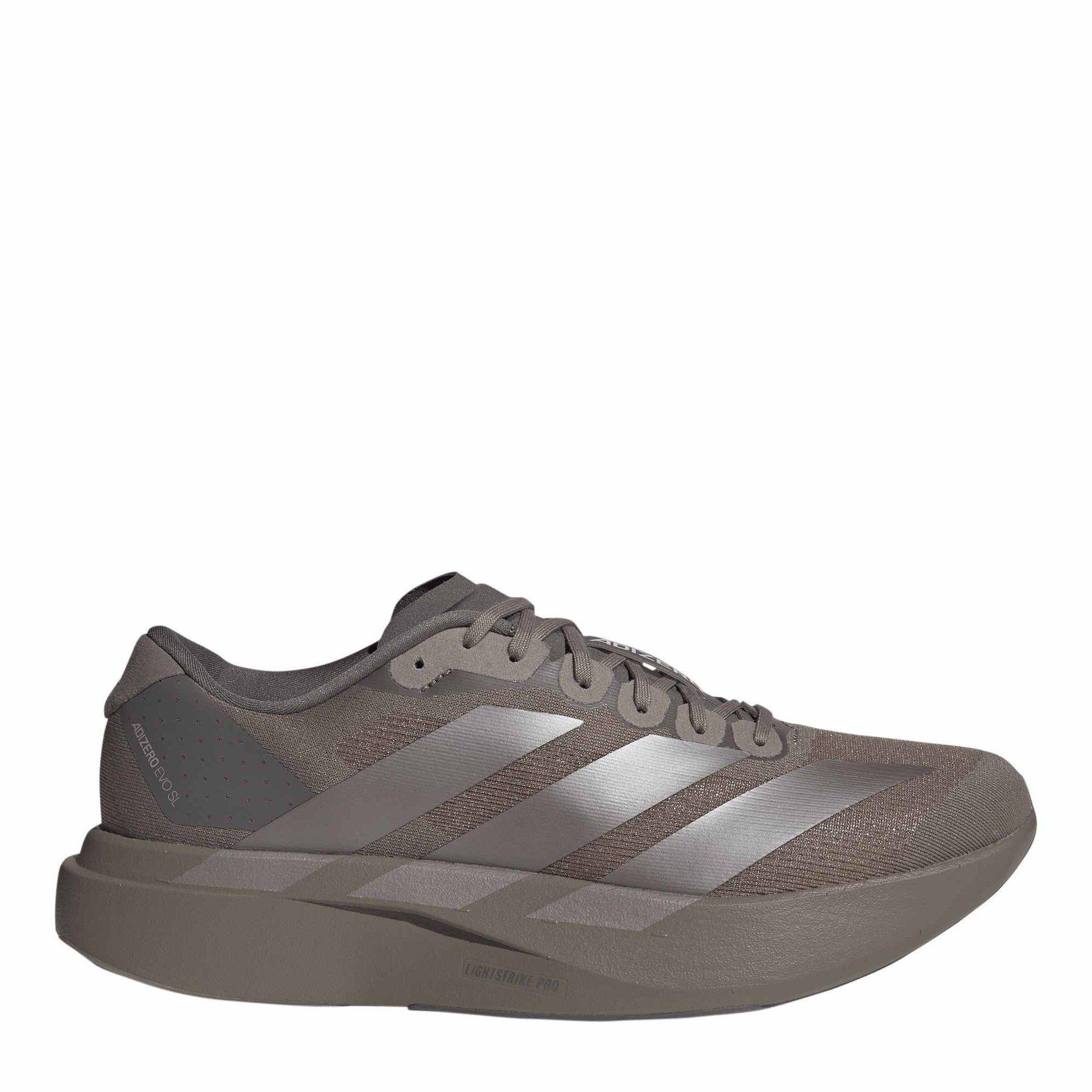Adidas Men's Adizero Evo Sl Shoes - Grey/Brown - 8 (42)
