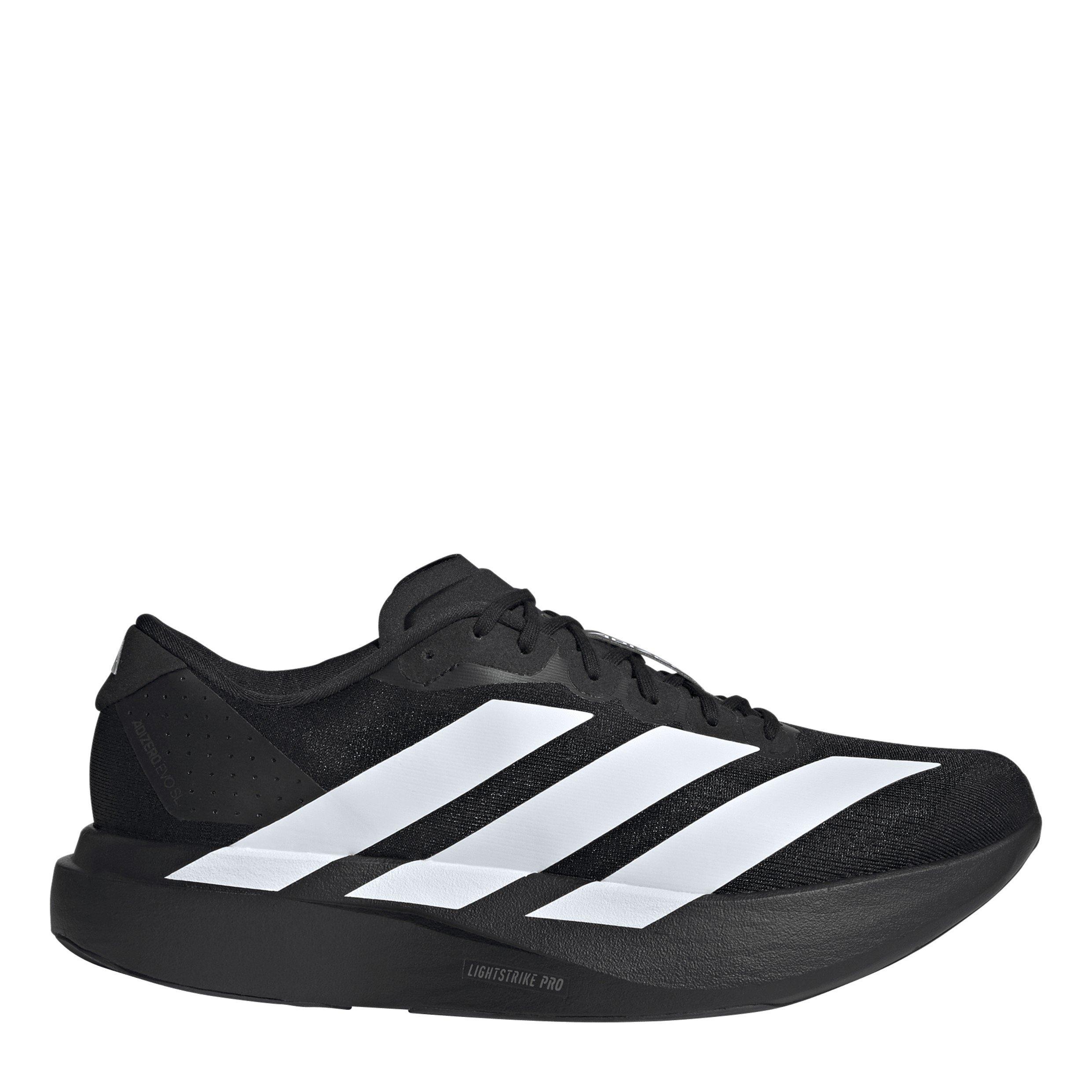 Adidas Men's Adizero Evo Sl Shoes - Black/White - 12 (47.3)