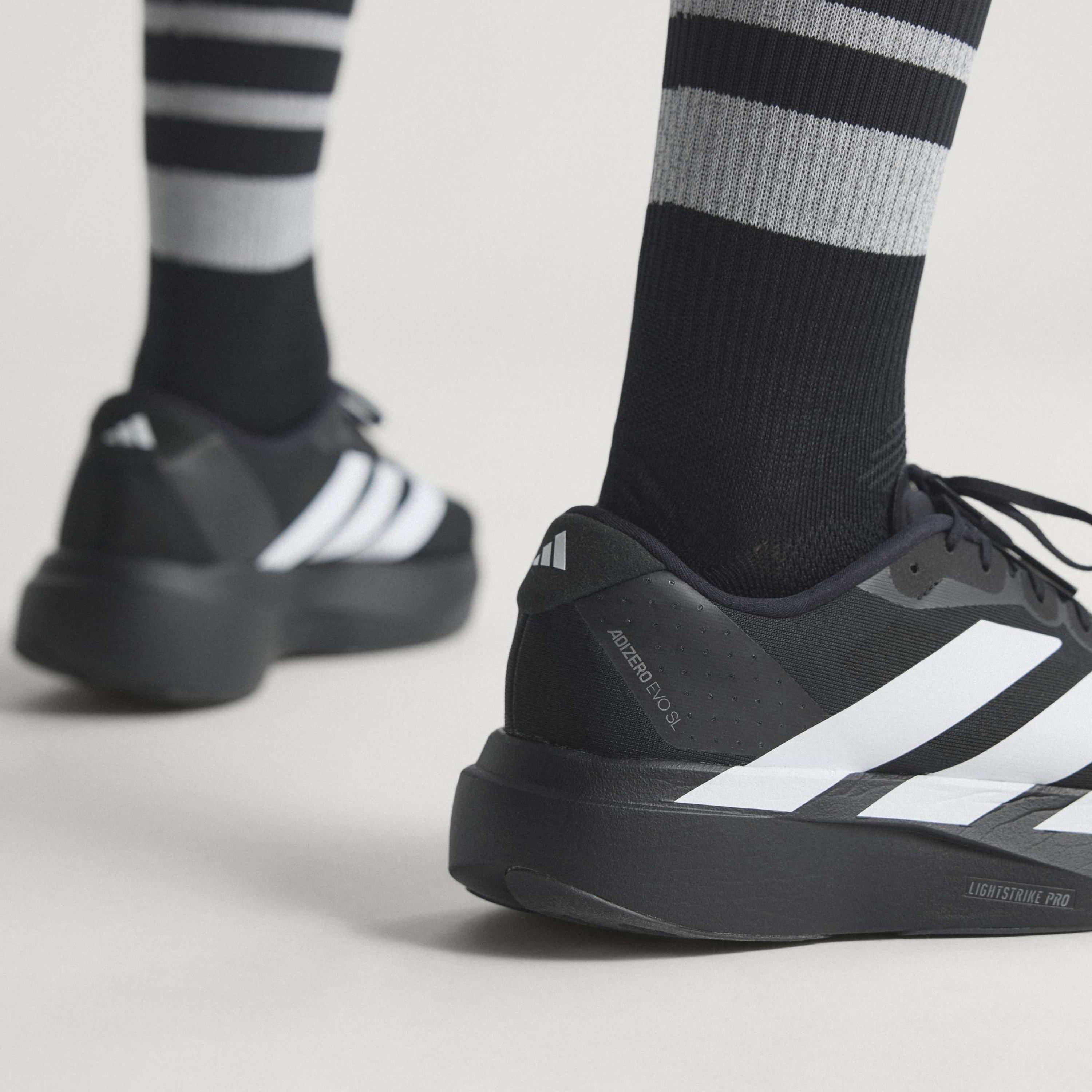 Black/White - adidas - Adizero EVO SL Shoes Mens - 14