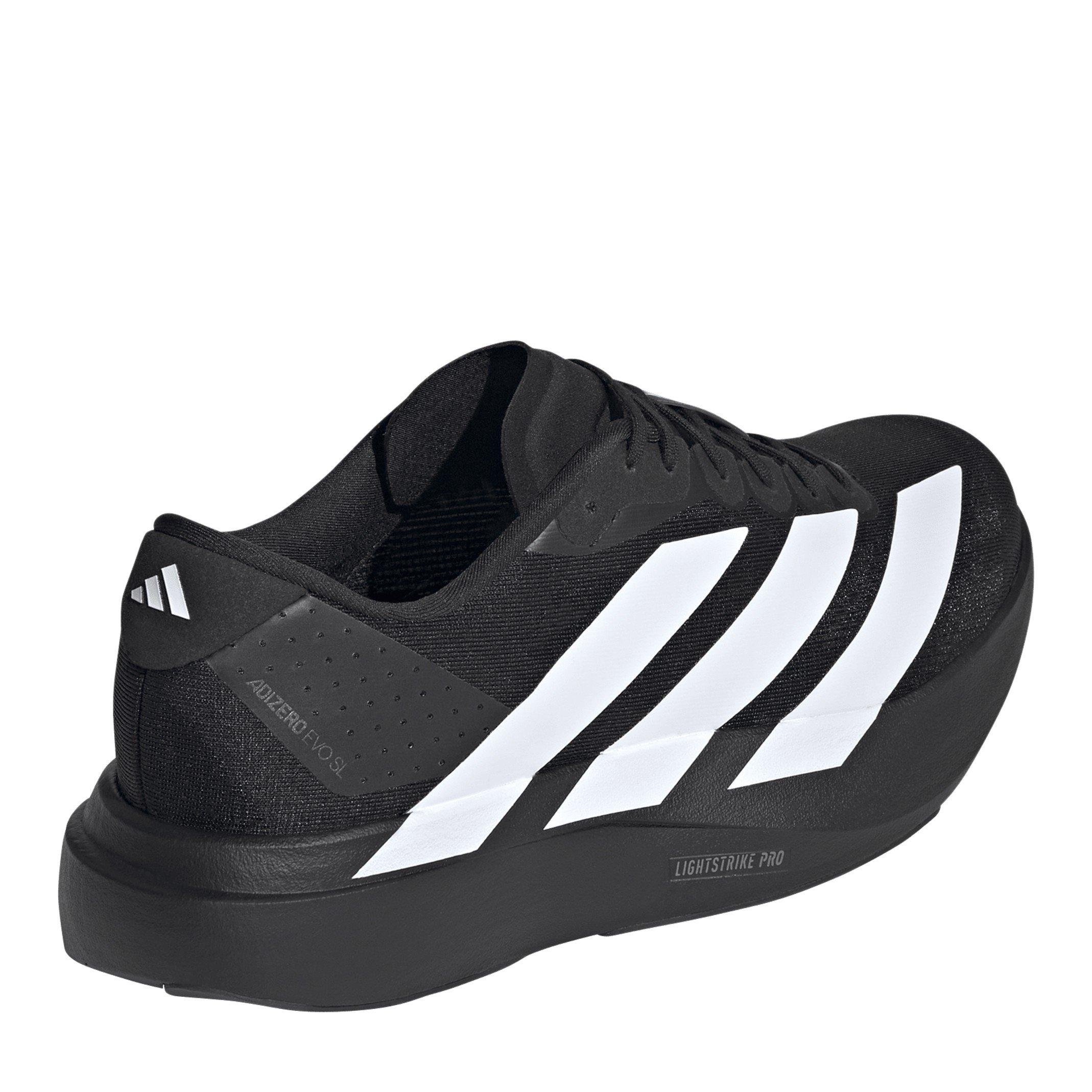 Black/White - adidas - Adizero EVO SL Shoes Mens - 5