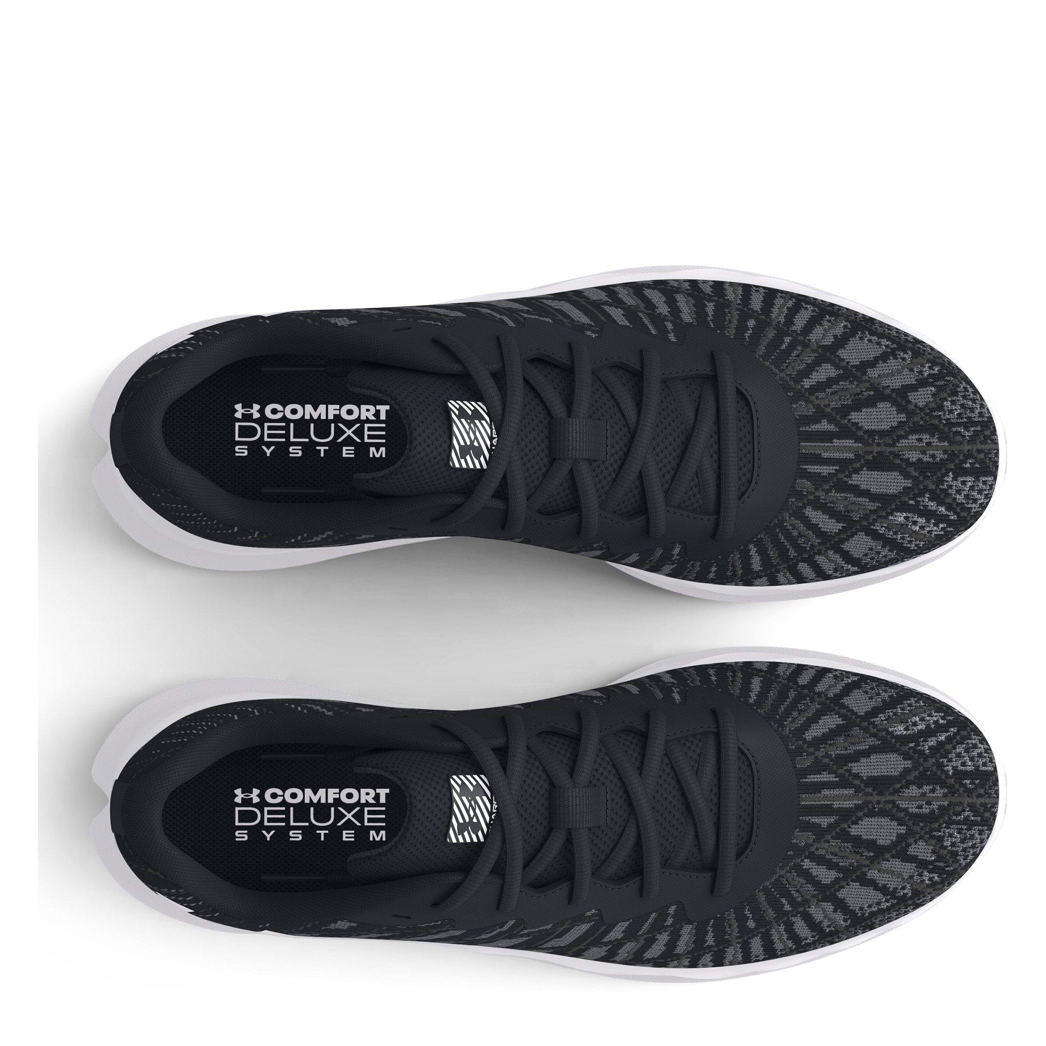 Sort/Grå - Under Armour - Charged Breeze 2 Running Shoes Mens - 4