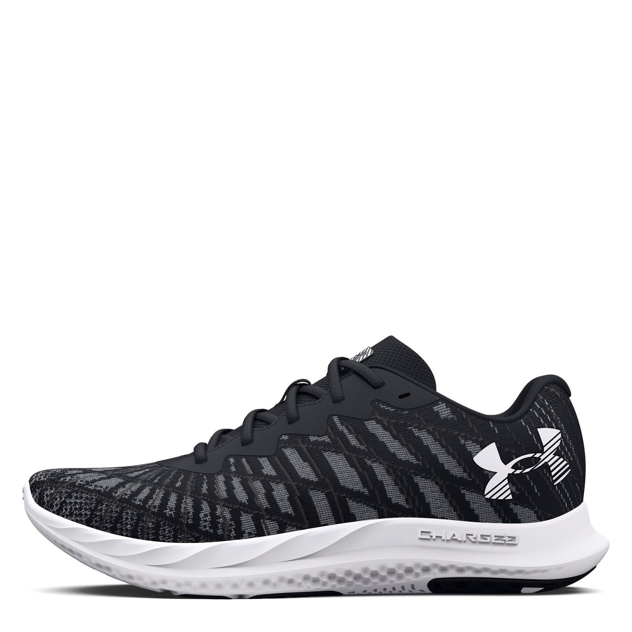 Sort/Grå - Under Armour - Charged Breeze 2 Running Shoes Mens - 7