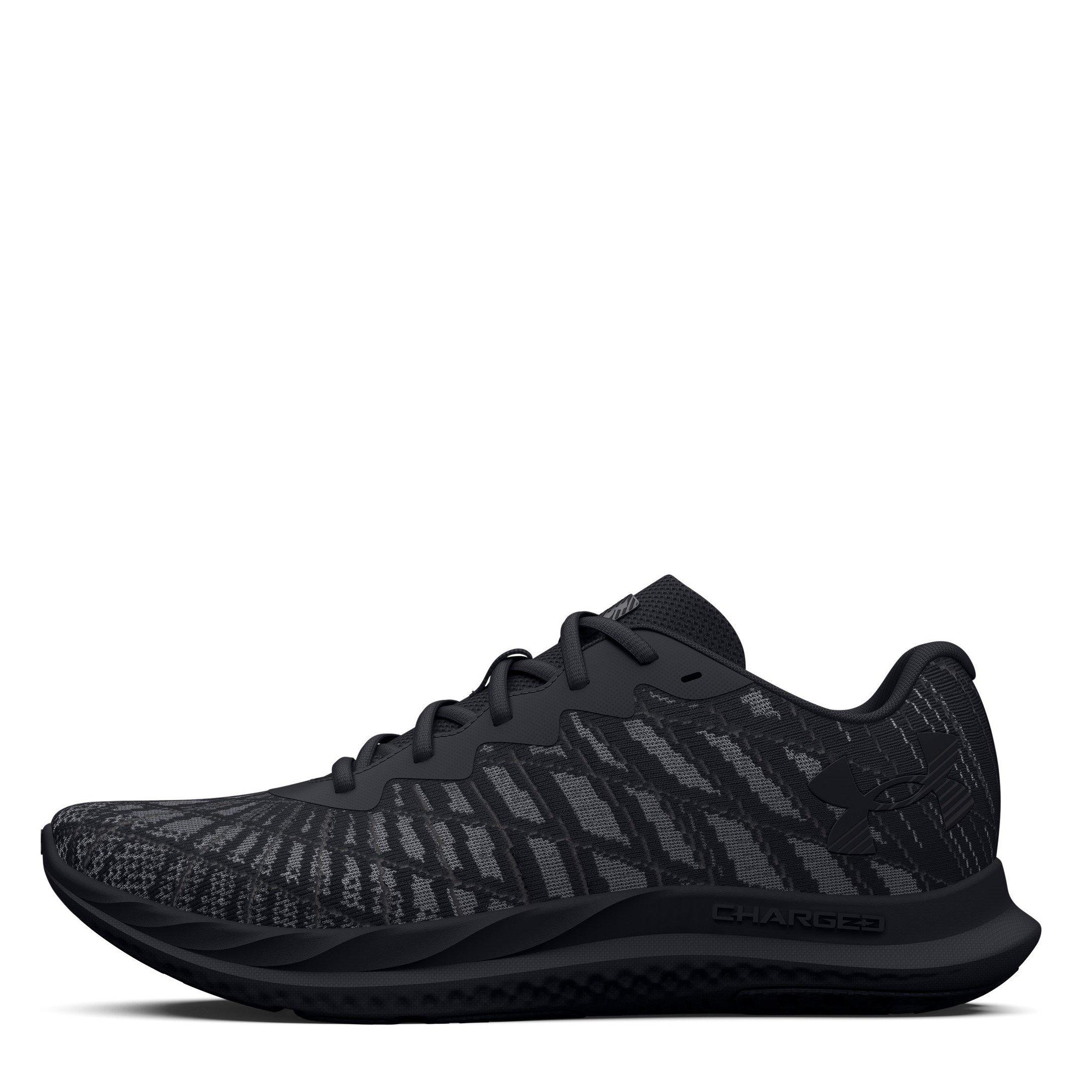 Trostruko crno - Under Armour - Charged Breeze 2 Running Shoes Mens - 7