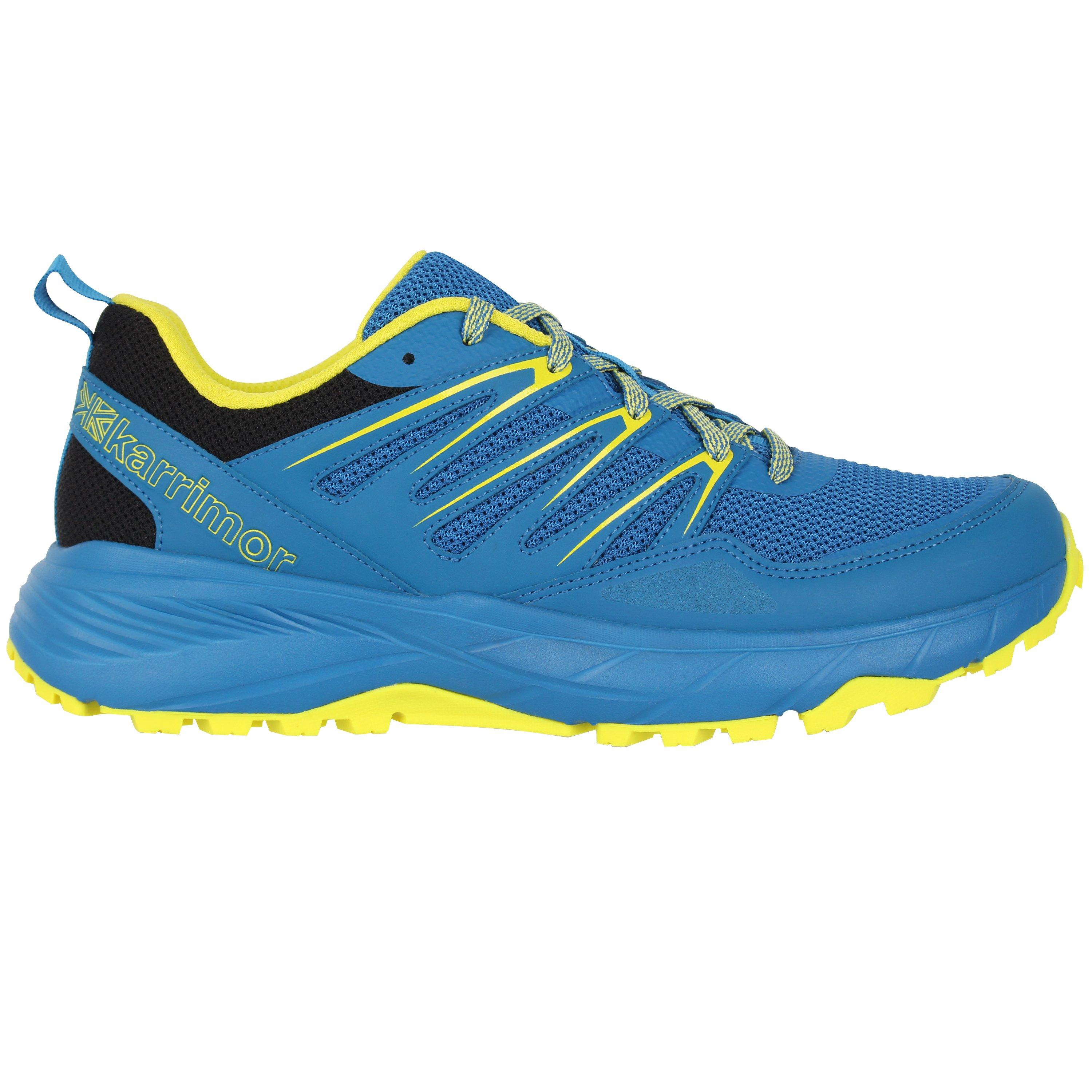 Blue/Lime - Karrimor - Caracal TR Mens Trainers - 1