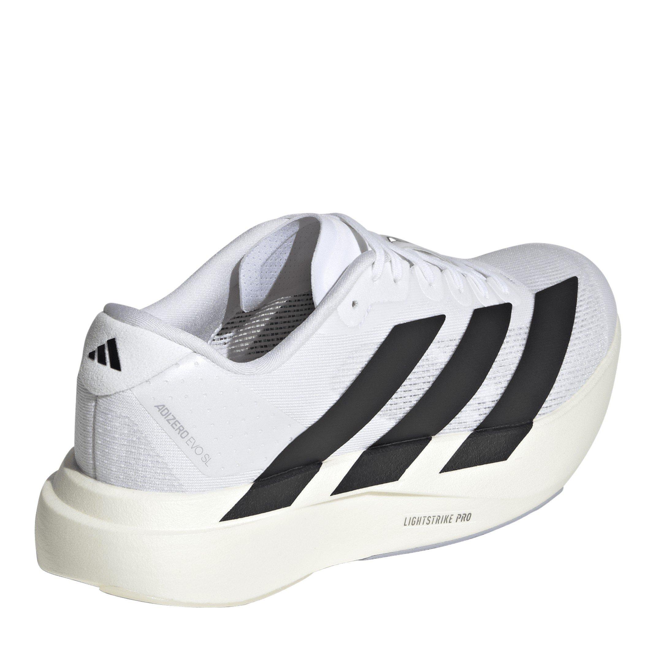 White/C.Blk/Wht - adidas - Adizero EVO SL Womens Shoes - 5