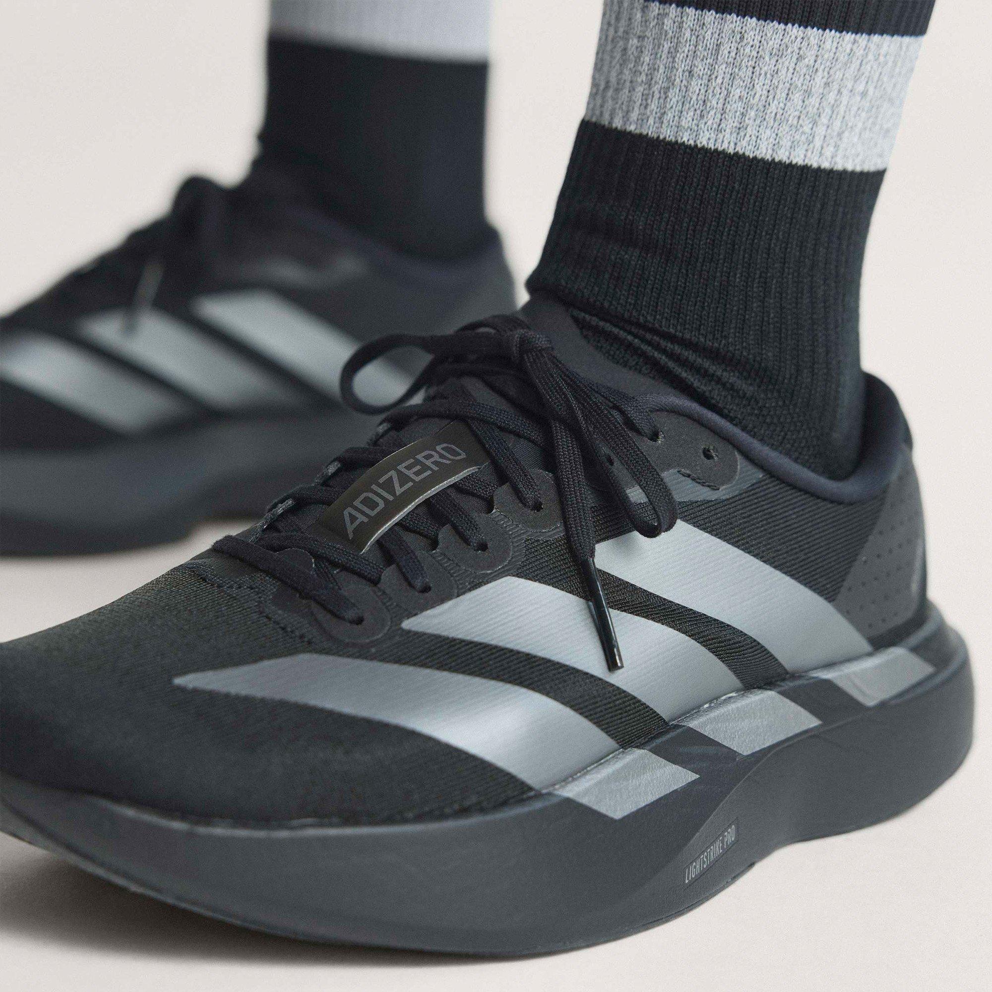 CBlack/Iron/Blk - adidas - Adizero EVO SL Womens Shoes - 11