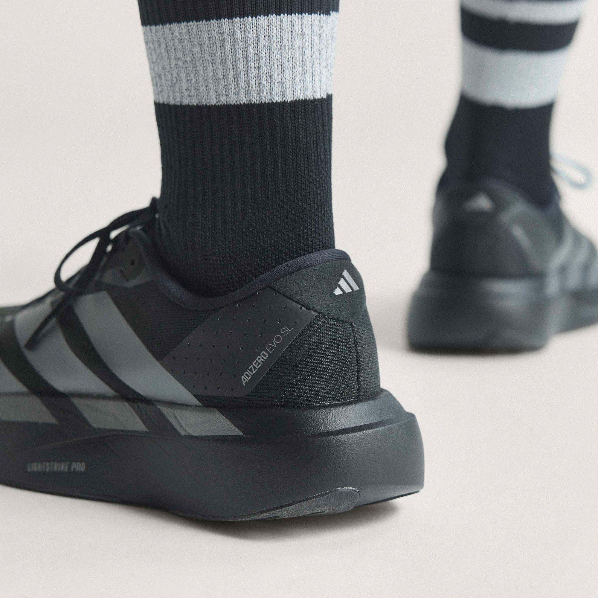 CBlack/Iron/Blk - adidas - Adizero EVO SL Womens Shoes - 12