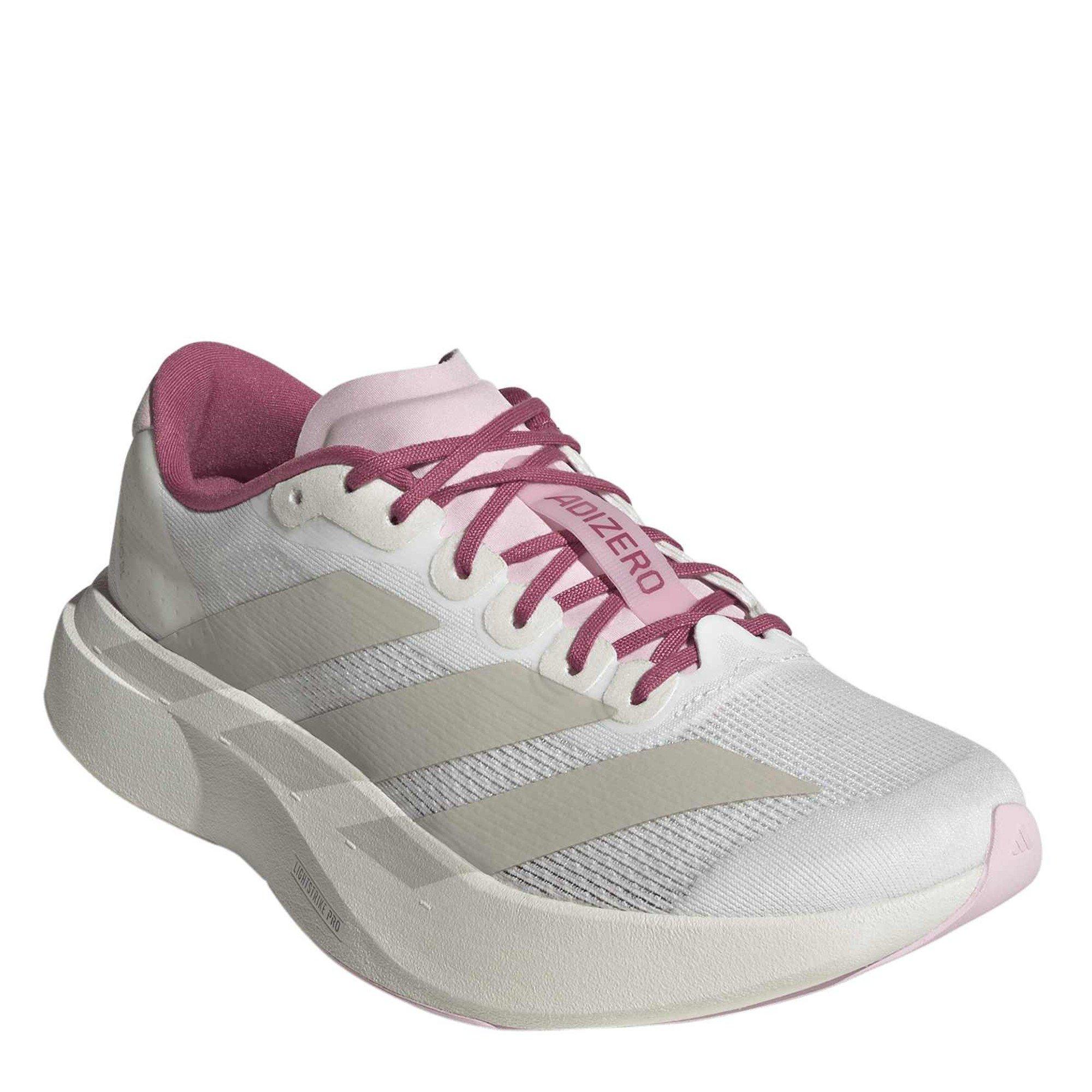White/Alumina - adidas - Adizero EVO SL Womens Shoes - 3