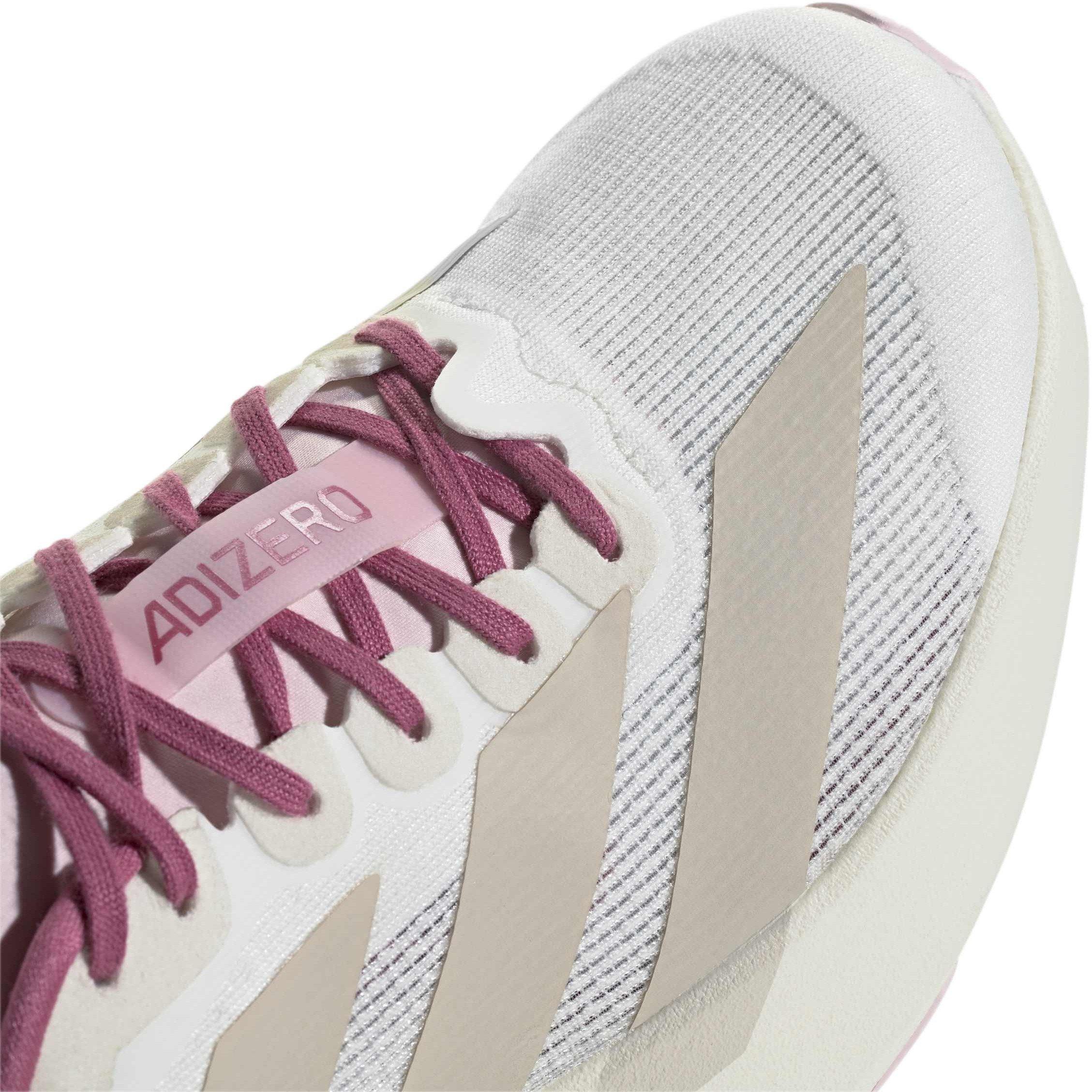 White/Alumina - adidas - Adizero EVO SL Womens Shoes - 7