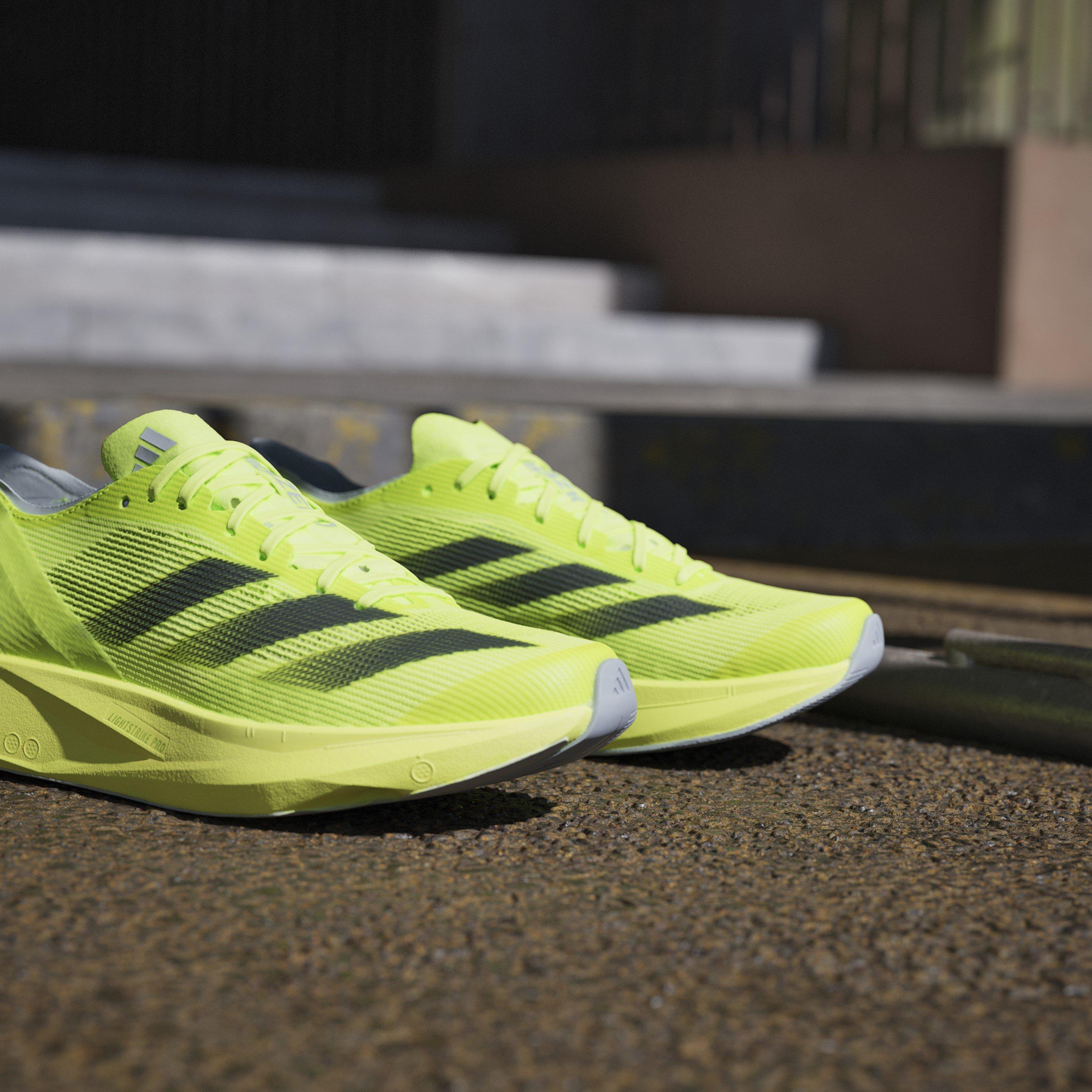 Lucid Lemon/ Bl - adidas - Adizero Takumi Sen 10 Road Running Shoes Womens - 16