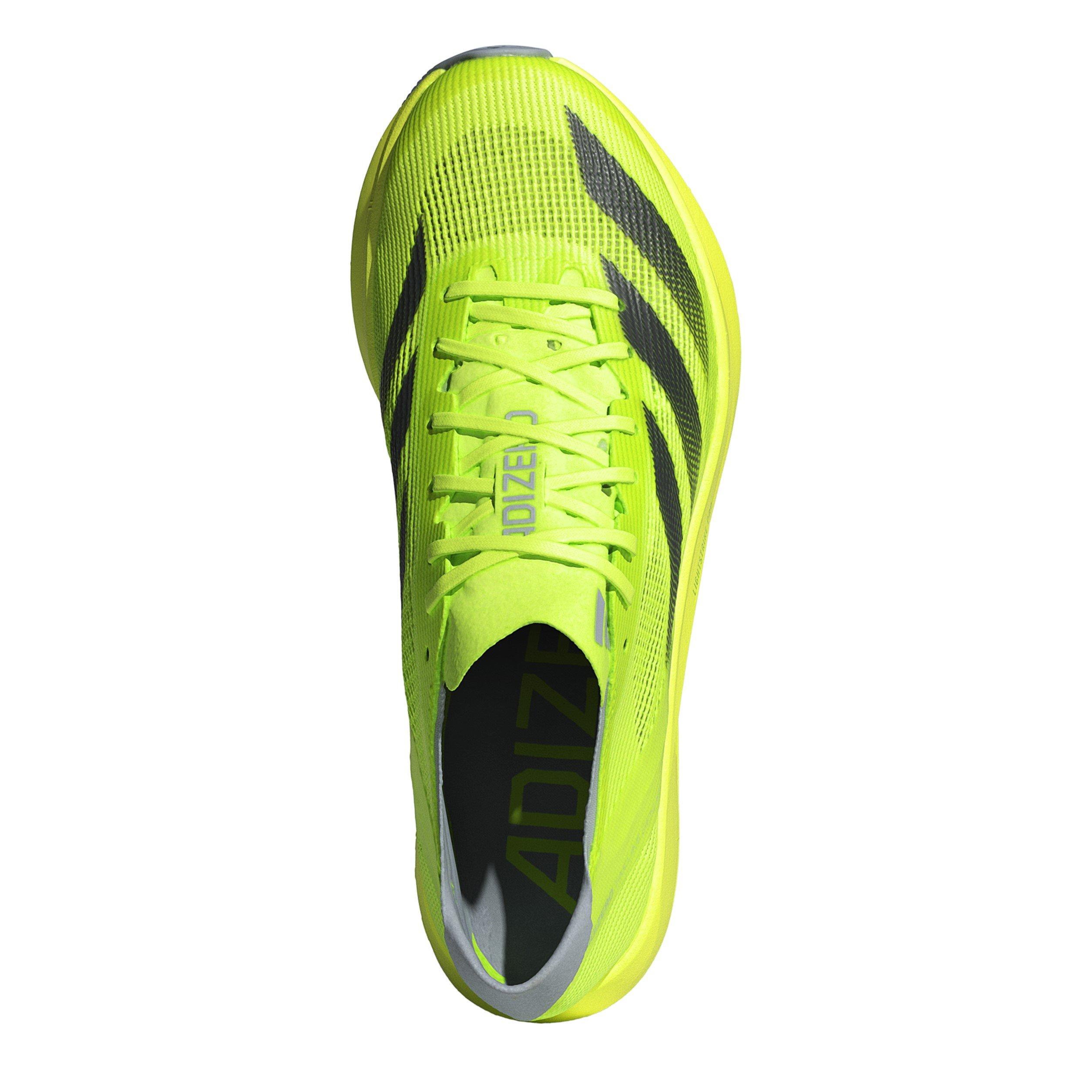 Lucid Lemon/ Bl - adidas - Adizero Takumi Sen 10 Road Running Shoes Womens - 5