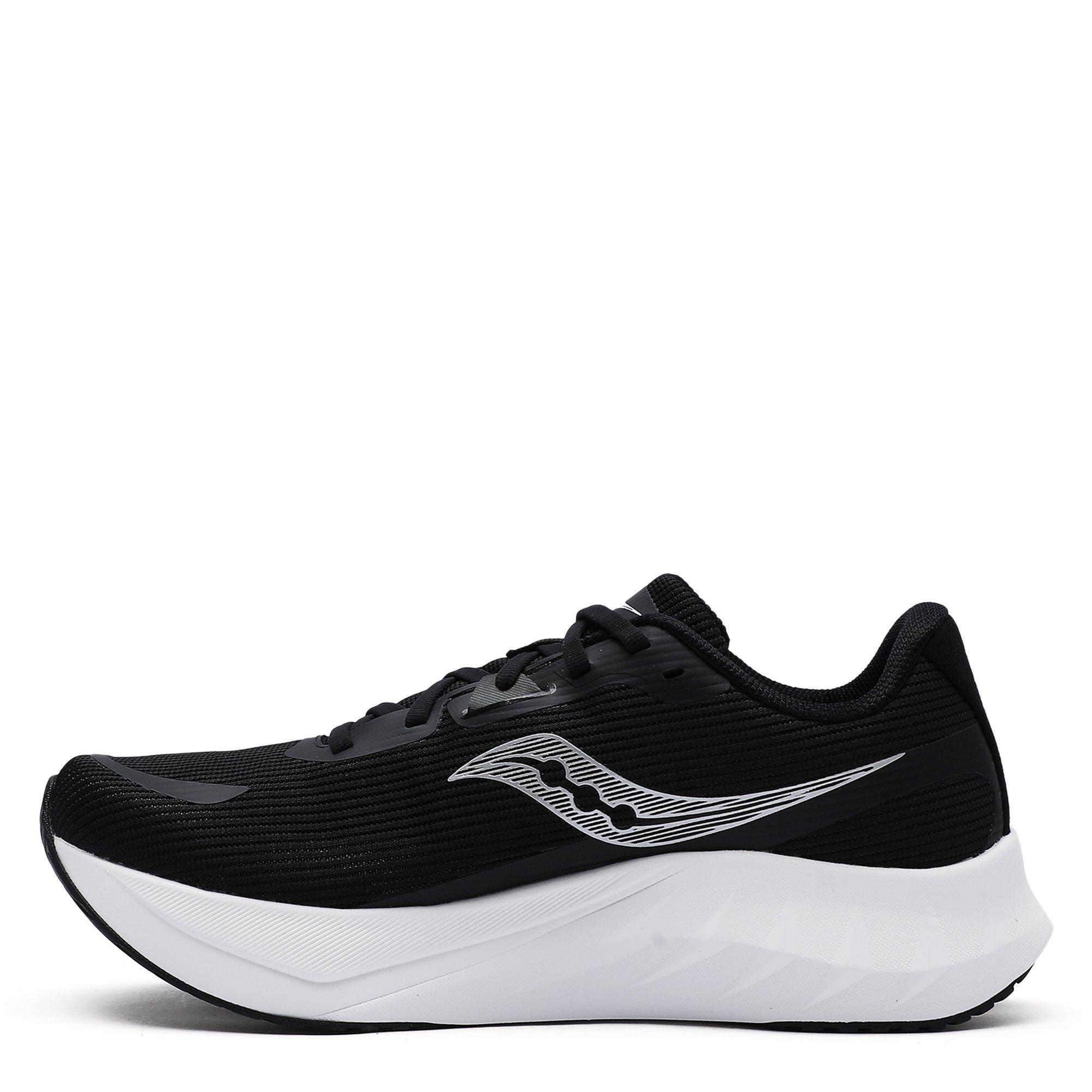 Black/White - Saucony - Tide 2 Mens Running Shoes - 2