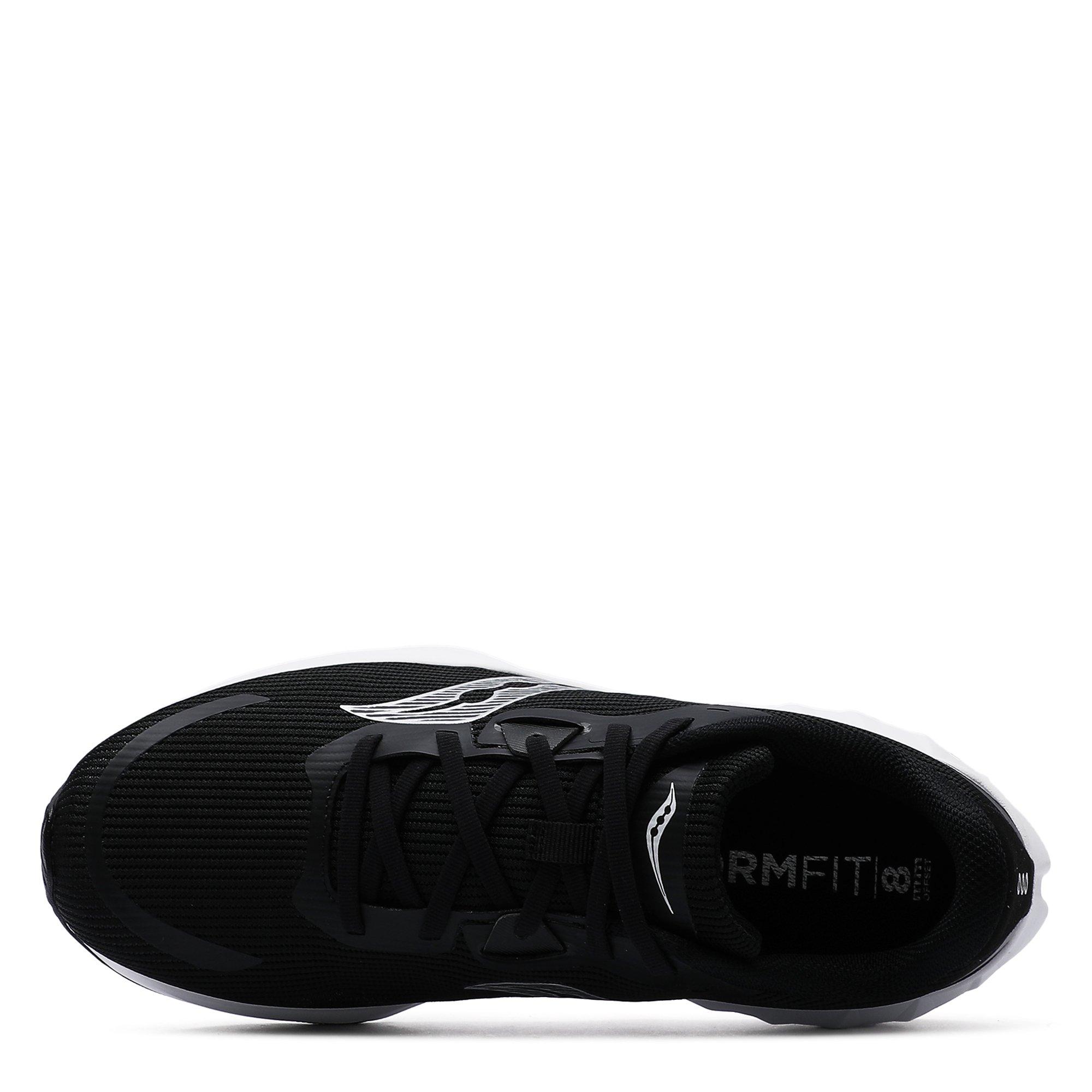 Black/White - Saucony - Tide 2 Mens Running Shoes - 3