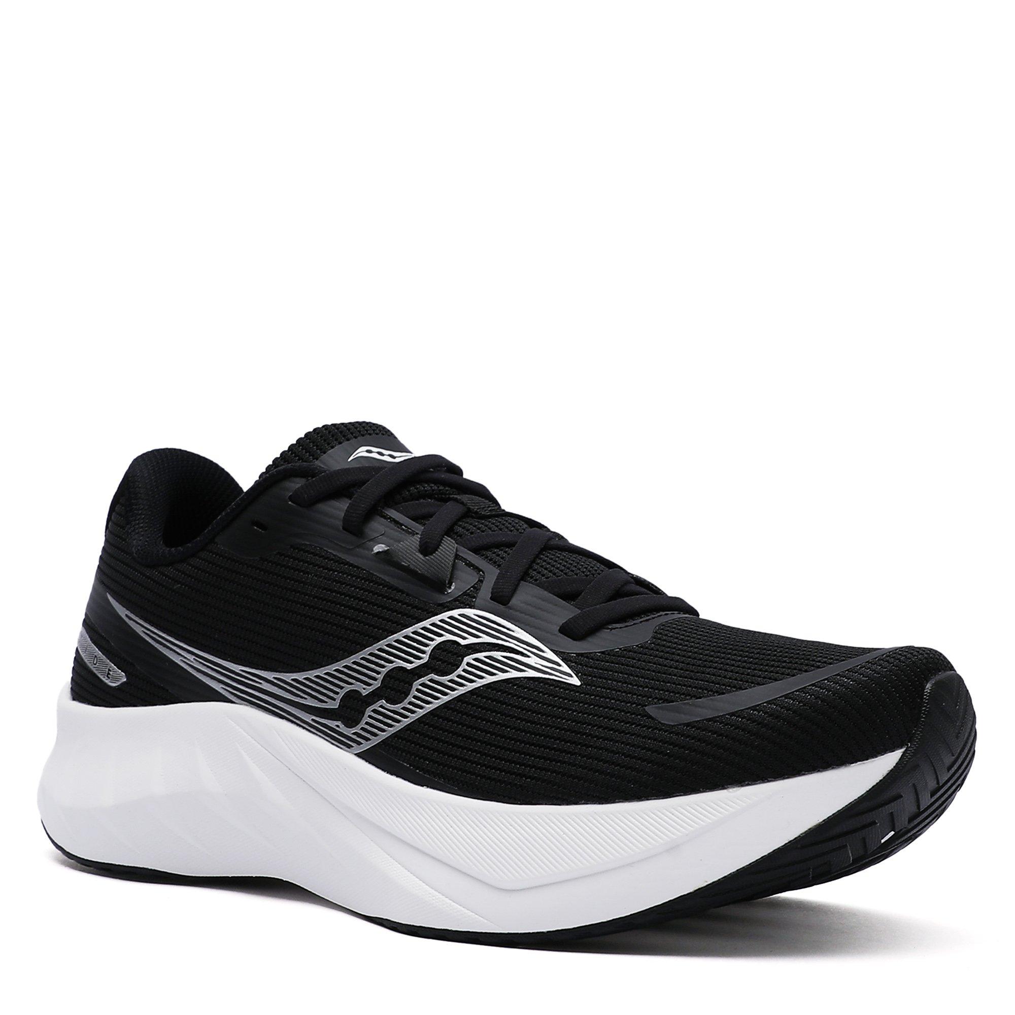 Black/White - Saucony - Tide 2 Mens Running Shoes - 5