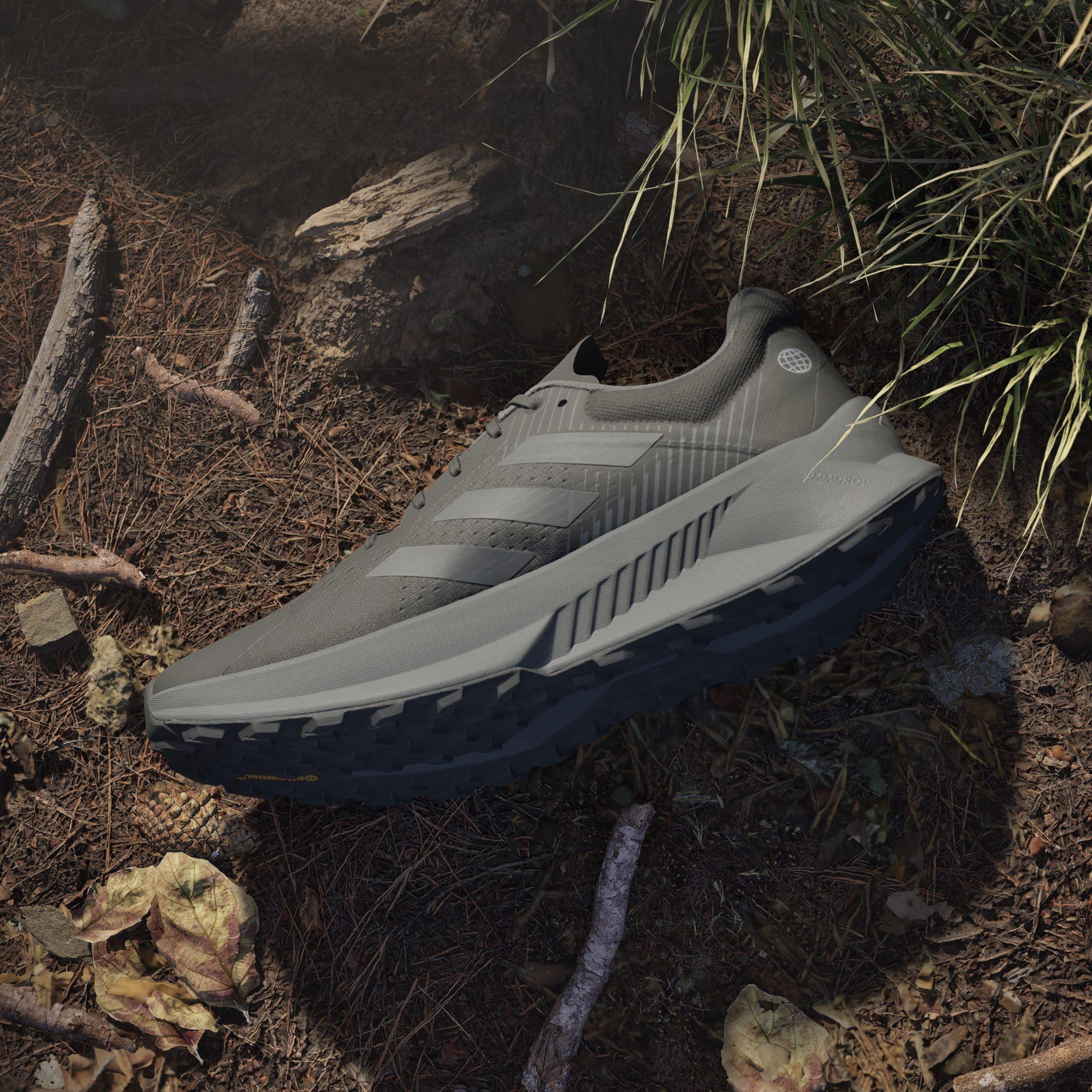 Core Black/Grey - adidas - Terrex Soulstride Flow Trail Running Shoes Adults - 14