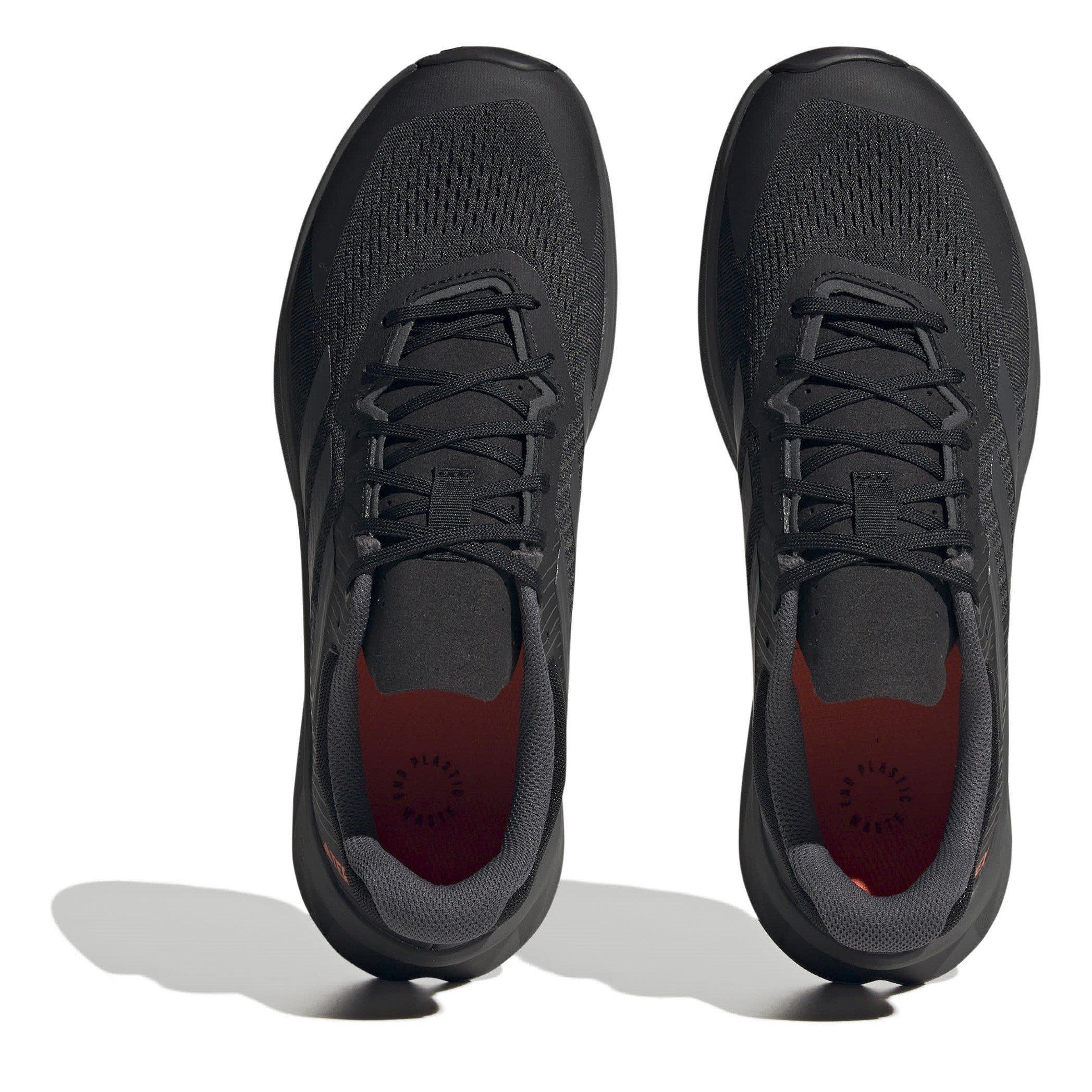 Core Black/Grey - adidas - Terrex Soulstride Flow Trail Running Shoes Adults - 5