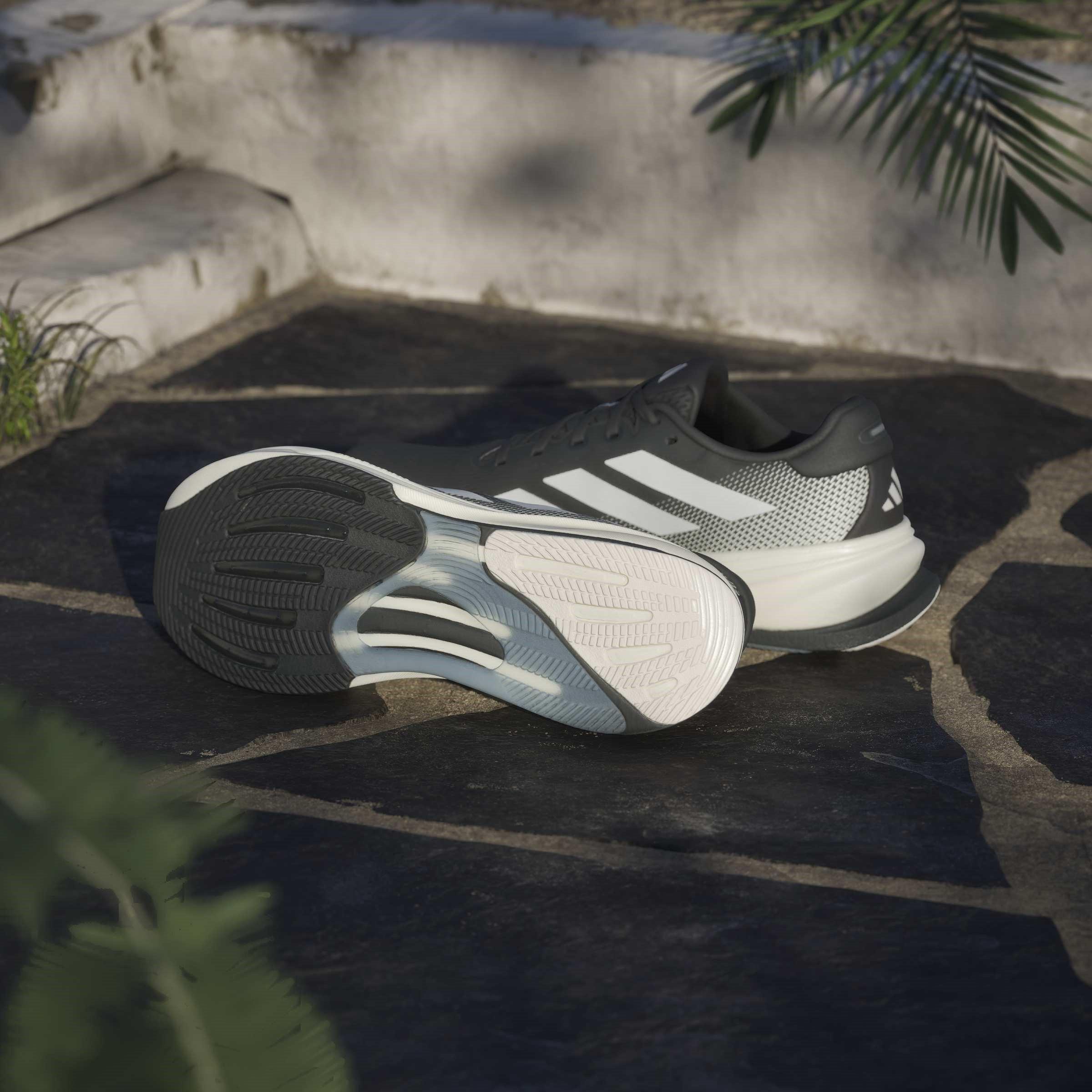 Zwart/Wit - adidas - Supernova Rise 2 Running Shoes Mens - 11