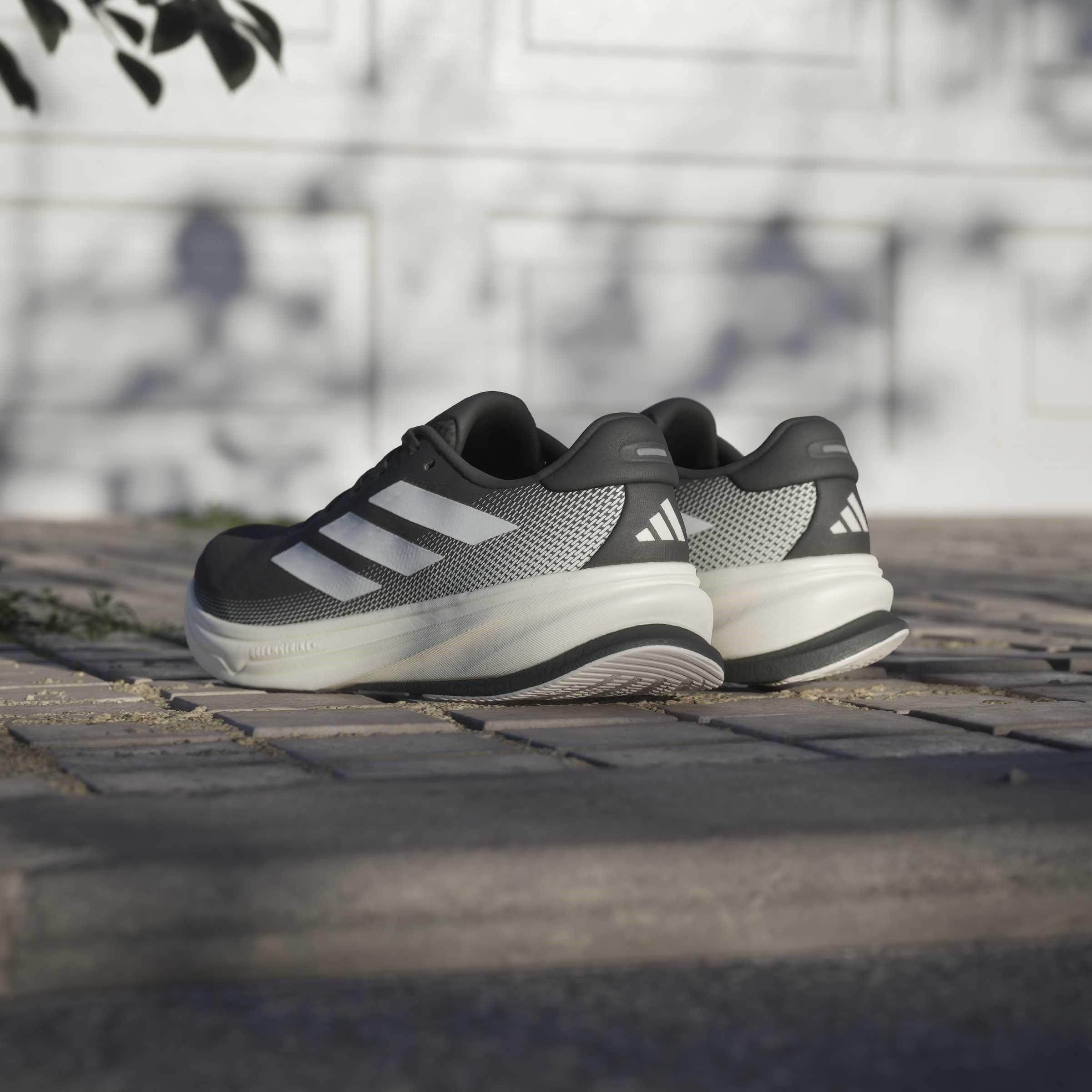 Zwart/Wit - adidas - Supernova Rise 2 Running Shoes Mens - 13