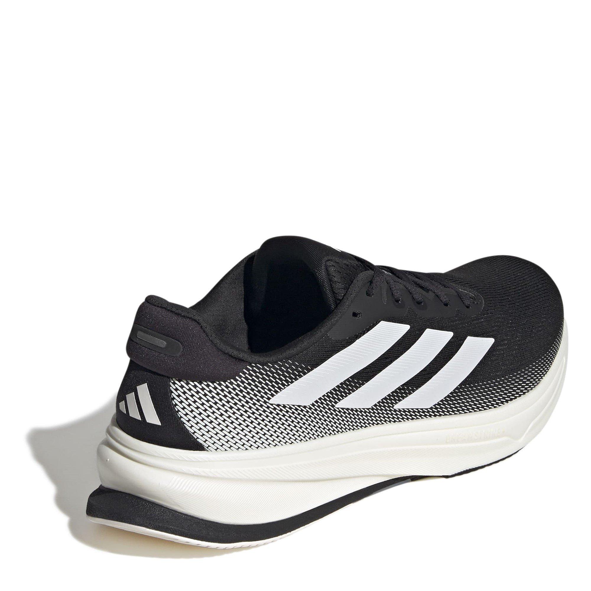 Zwart/Wit - adidas - Supernova Rise 2 Running Shoes Mens - 4