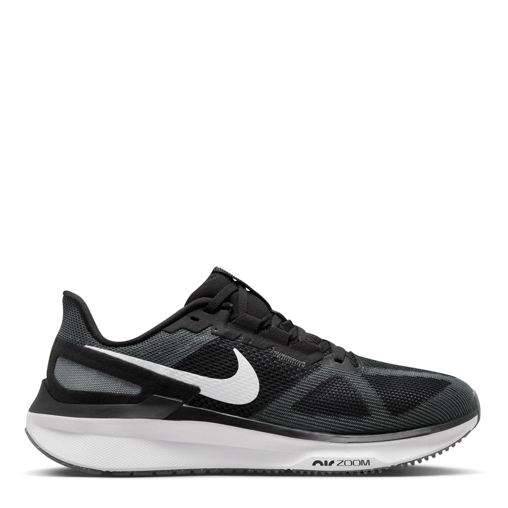Zwart/Wit - Nike - Structure 25 Road Running Shoes Mens - 1