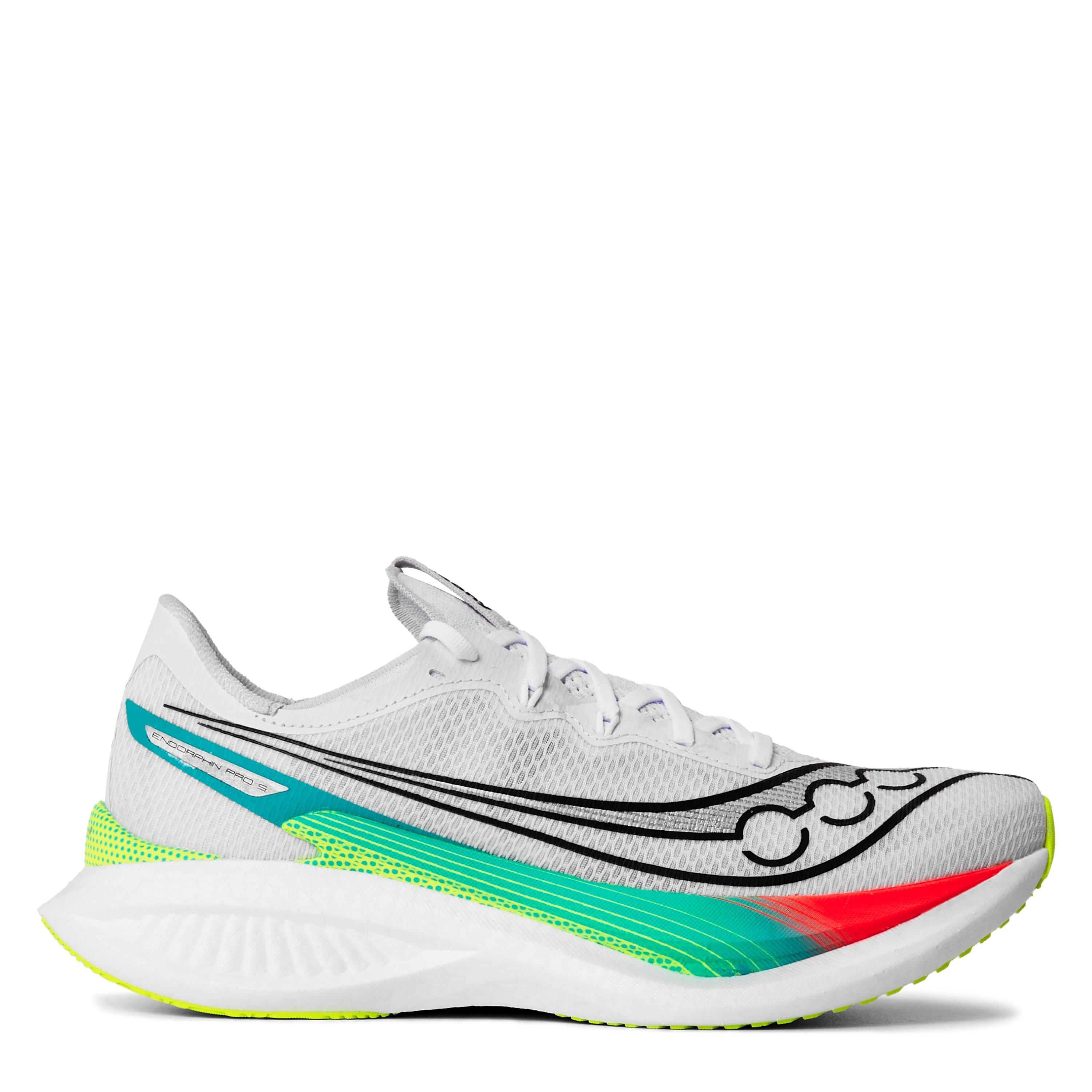 Wit/Multi - Saucony - Men's Endo Pro 5 Road Running Shoes - 1