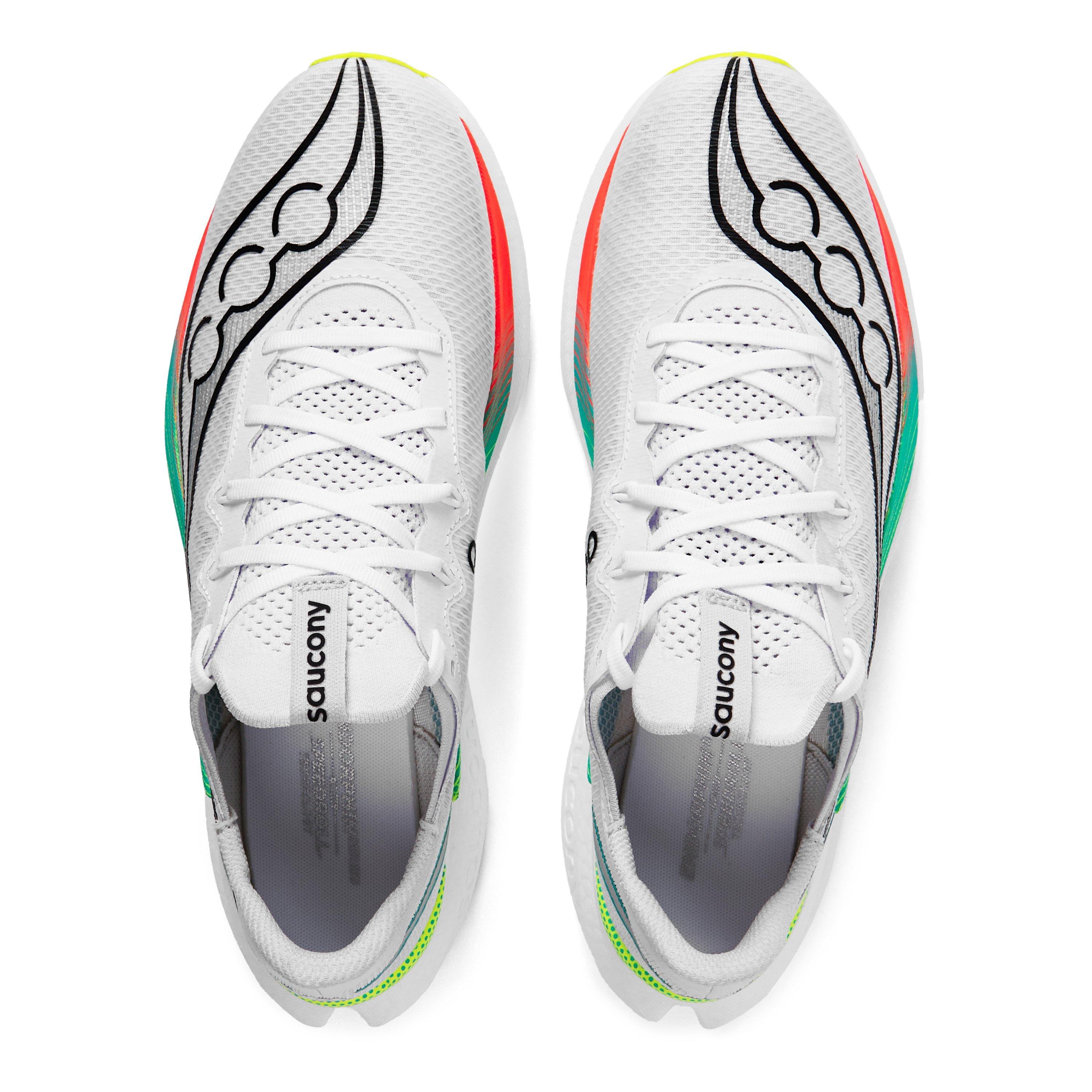 White/Multi - Saucony - Men's Endo Pro 5 Road Running Shoes - 4