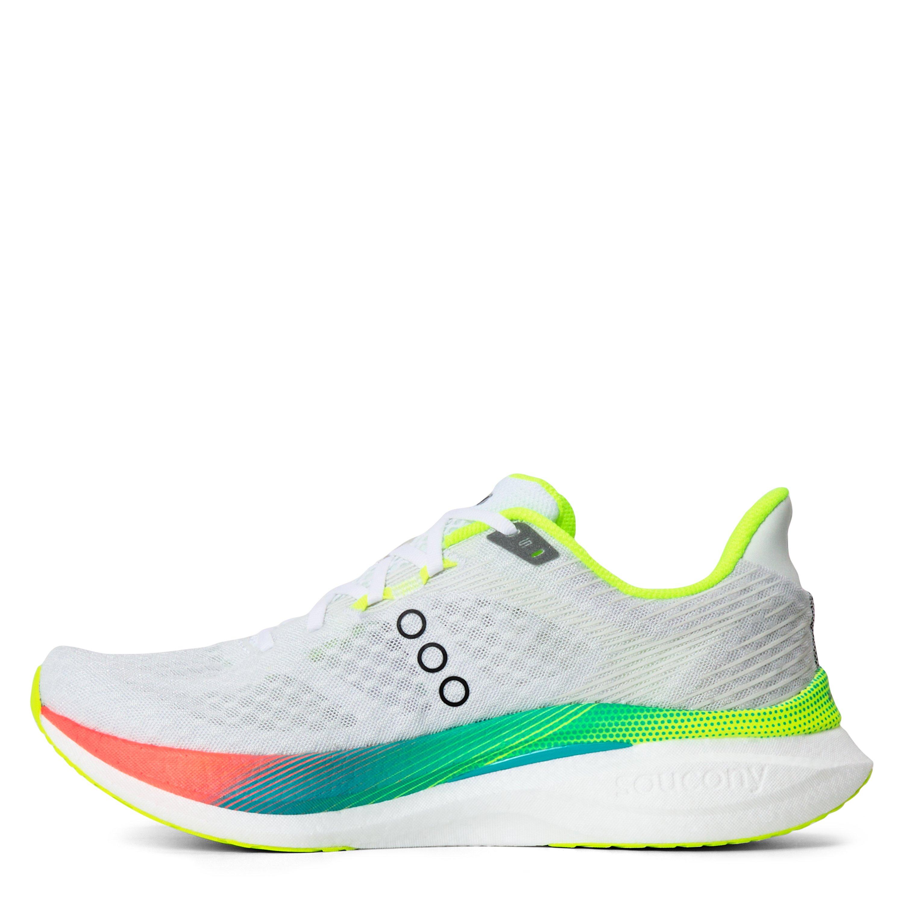 White/Multi - Saucony - Men's Endo Speed 5 Road Running Shoes - 2