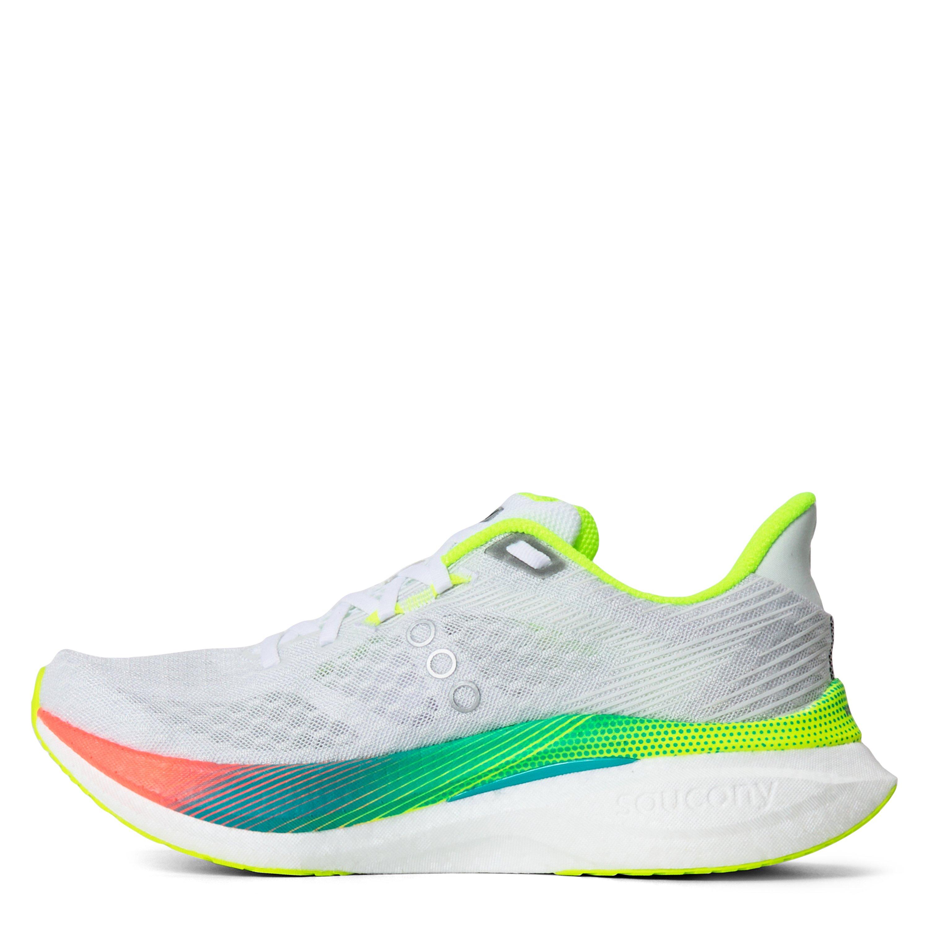 White/Multi - Saucony - Women's Endo Speed 5 Road Running Shoes - 2