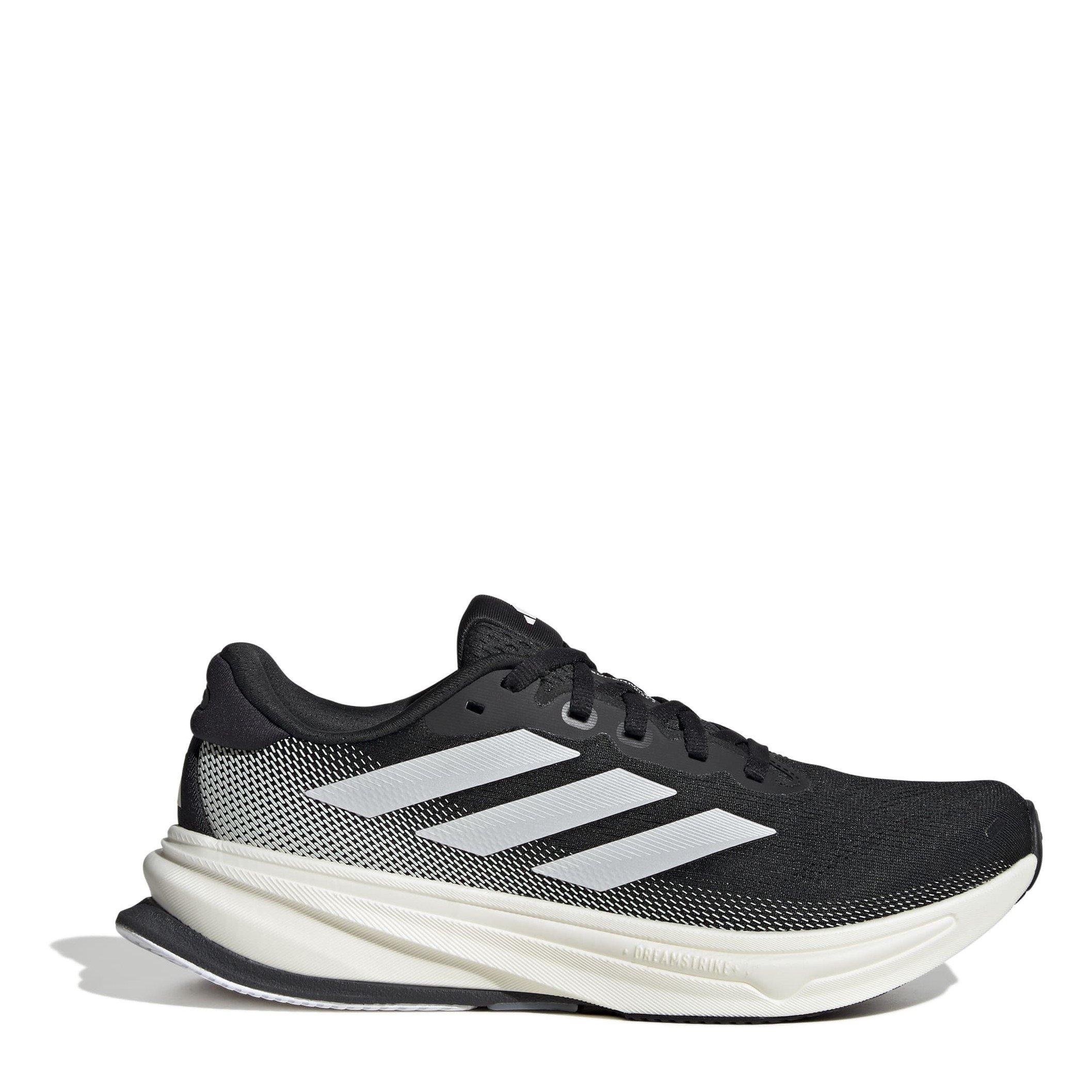 Adidas Women's Supernova Rise 2 Running Shoes - Black/White - 4 (36.7)