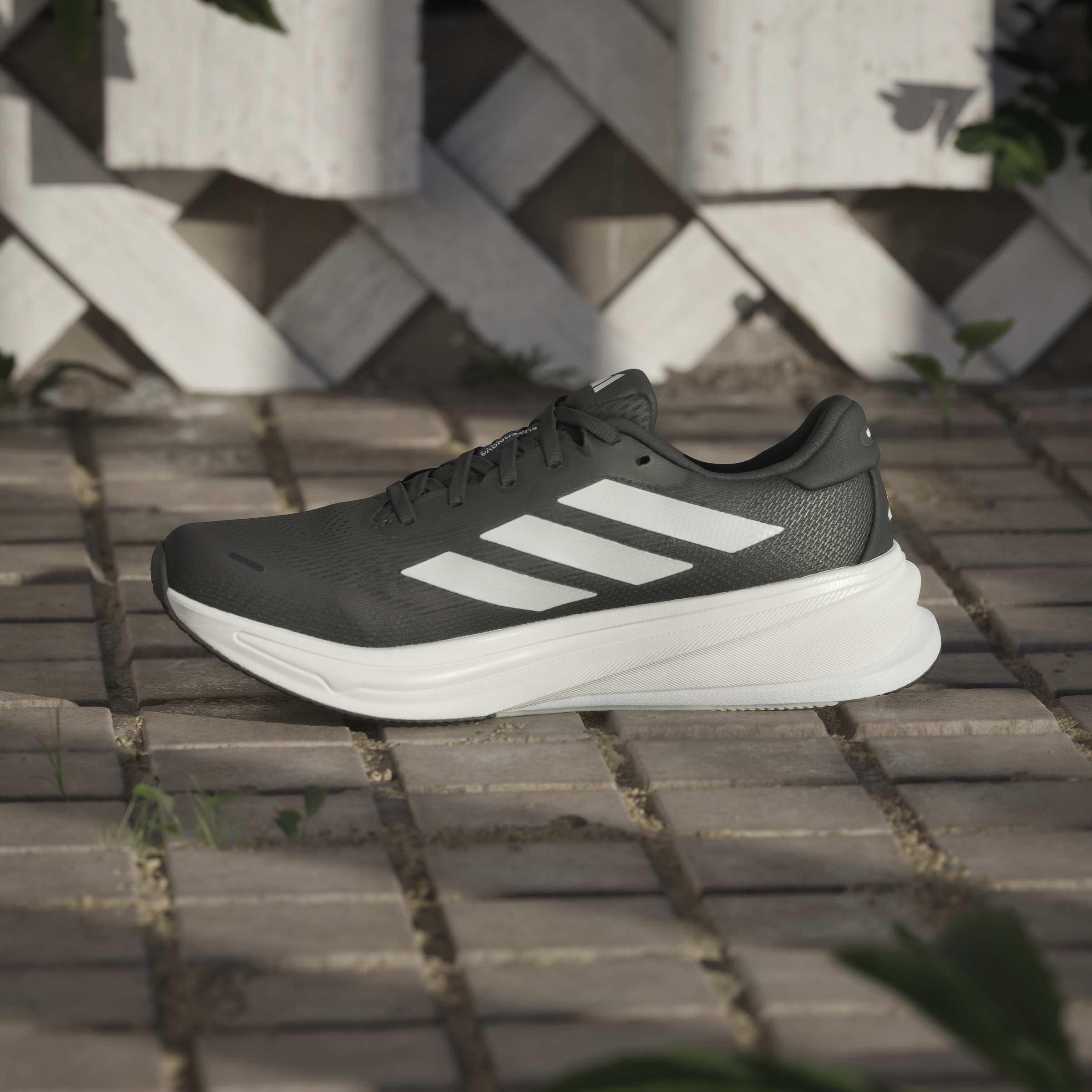 Zwart/Wit - adidas - Supernova Rise 2 Womens Running Shoes - 14