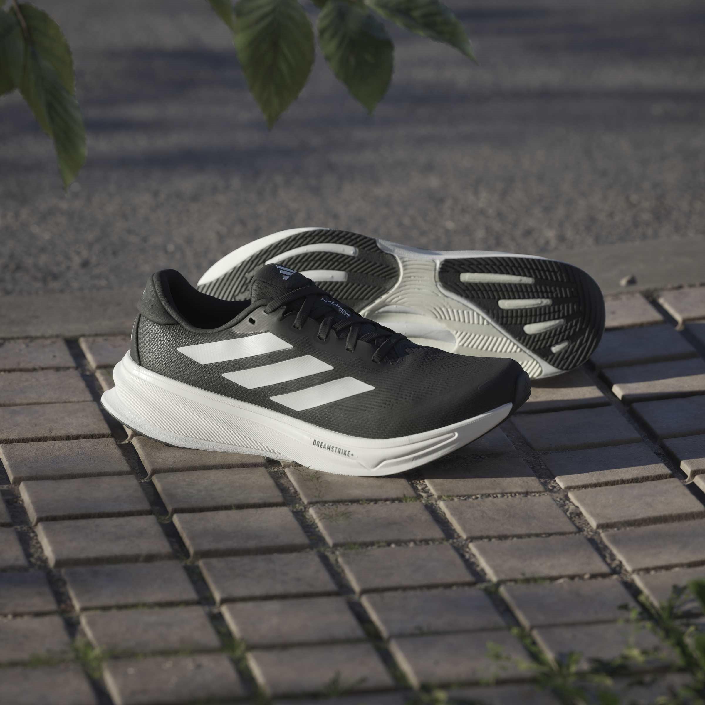 Zwart/Wit - adidas - Supernova Rise 2 Womens Running Shoes - 15