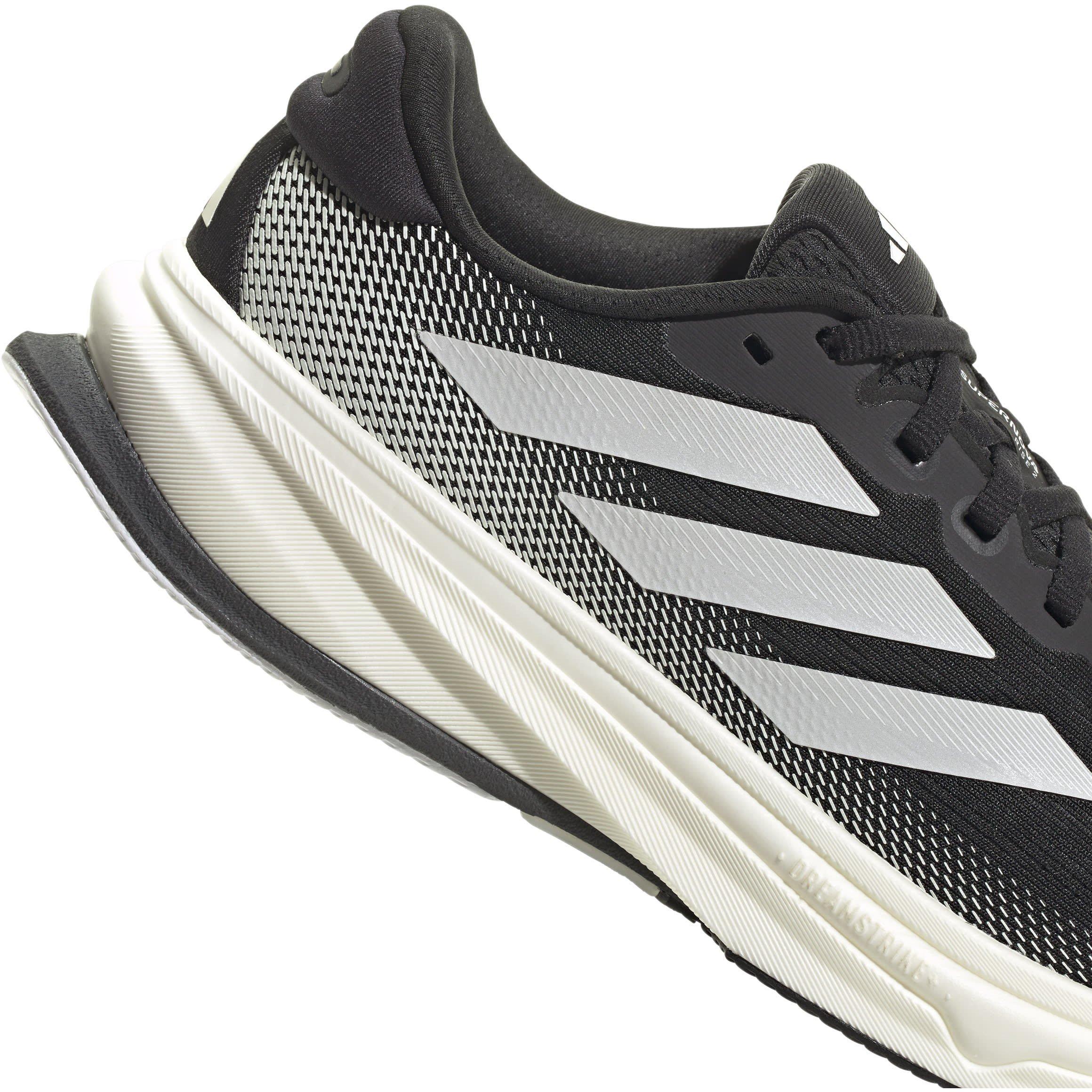 Zwart/Wit - adidas - Supernova Rise 2 Womens Running Shoes - 8