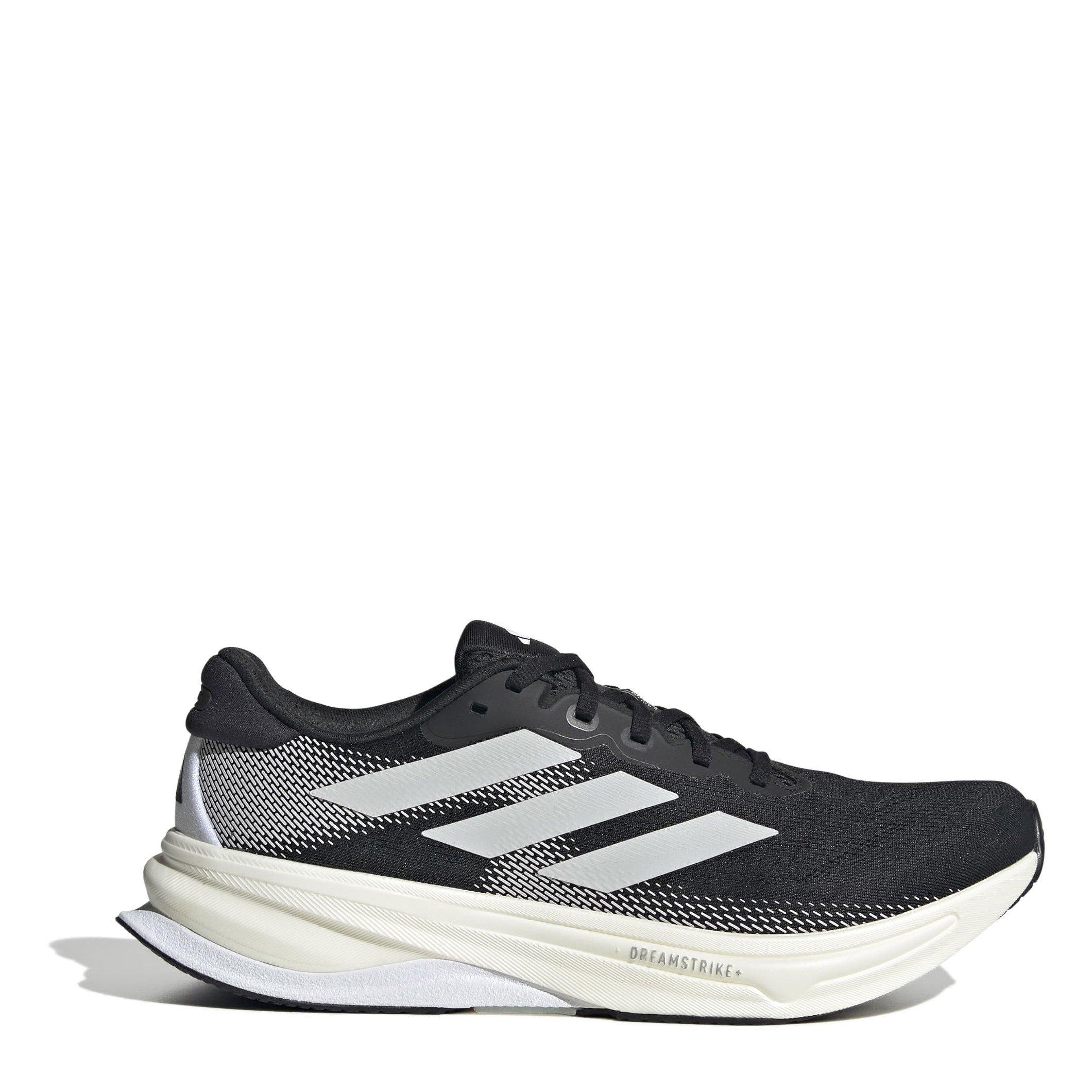 Adidas Men's Supernova Solution 2.0 Running Shoes - Black/White - 11 (46)