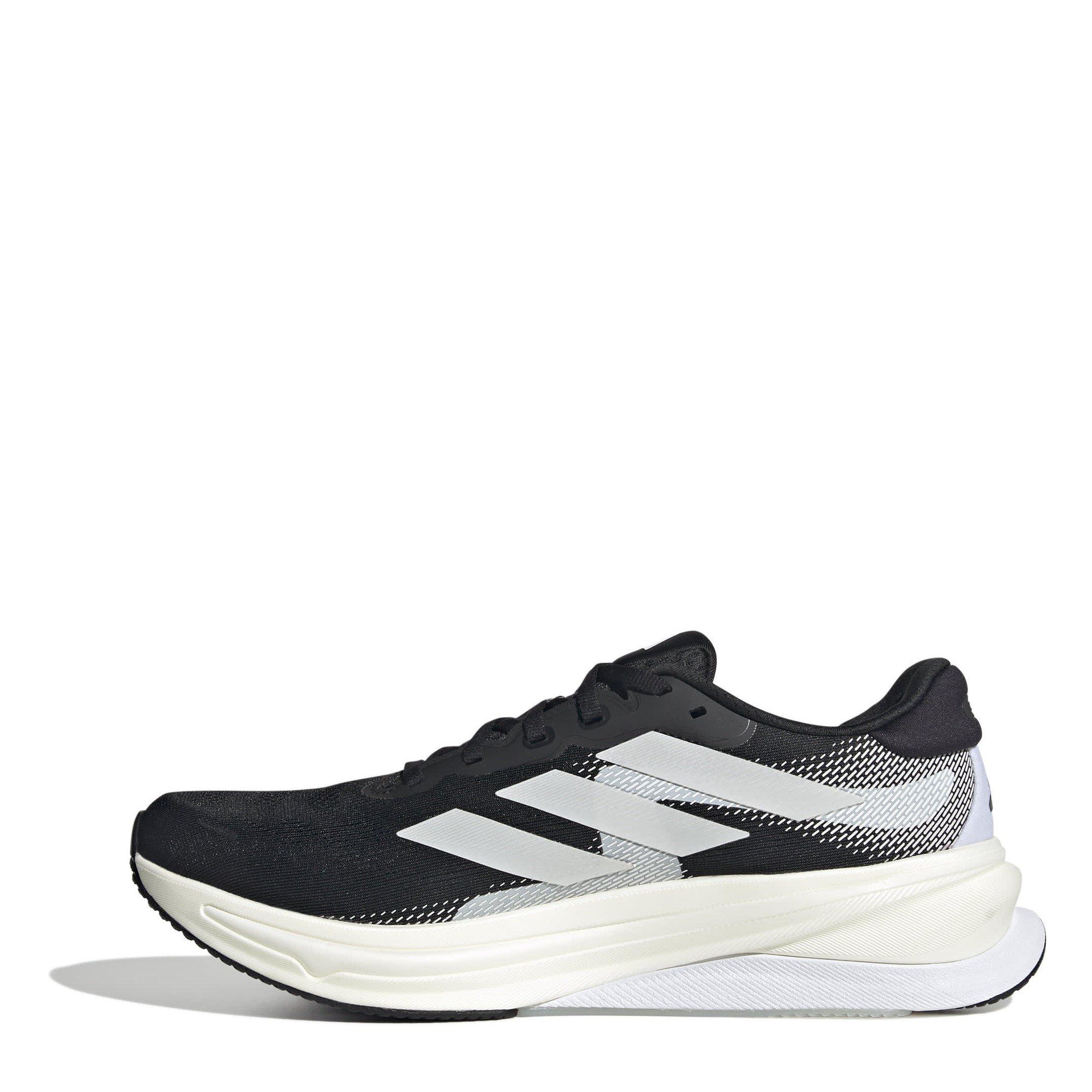 Preto/Branco - adidas - Supernova Solution 2.0 Running Shoes Mens - 2