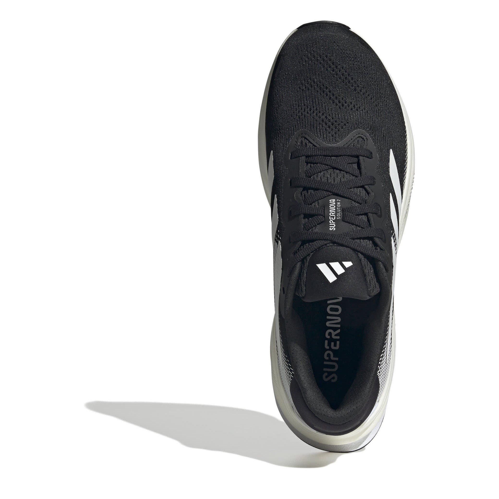 Preto/Branco - adidas - Supernova Solution 2.0 Running Shoes Mens - 5