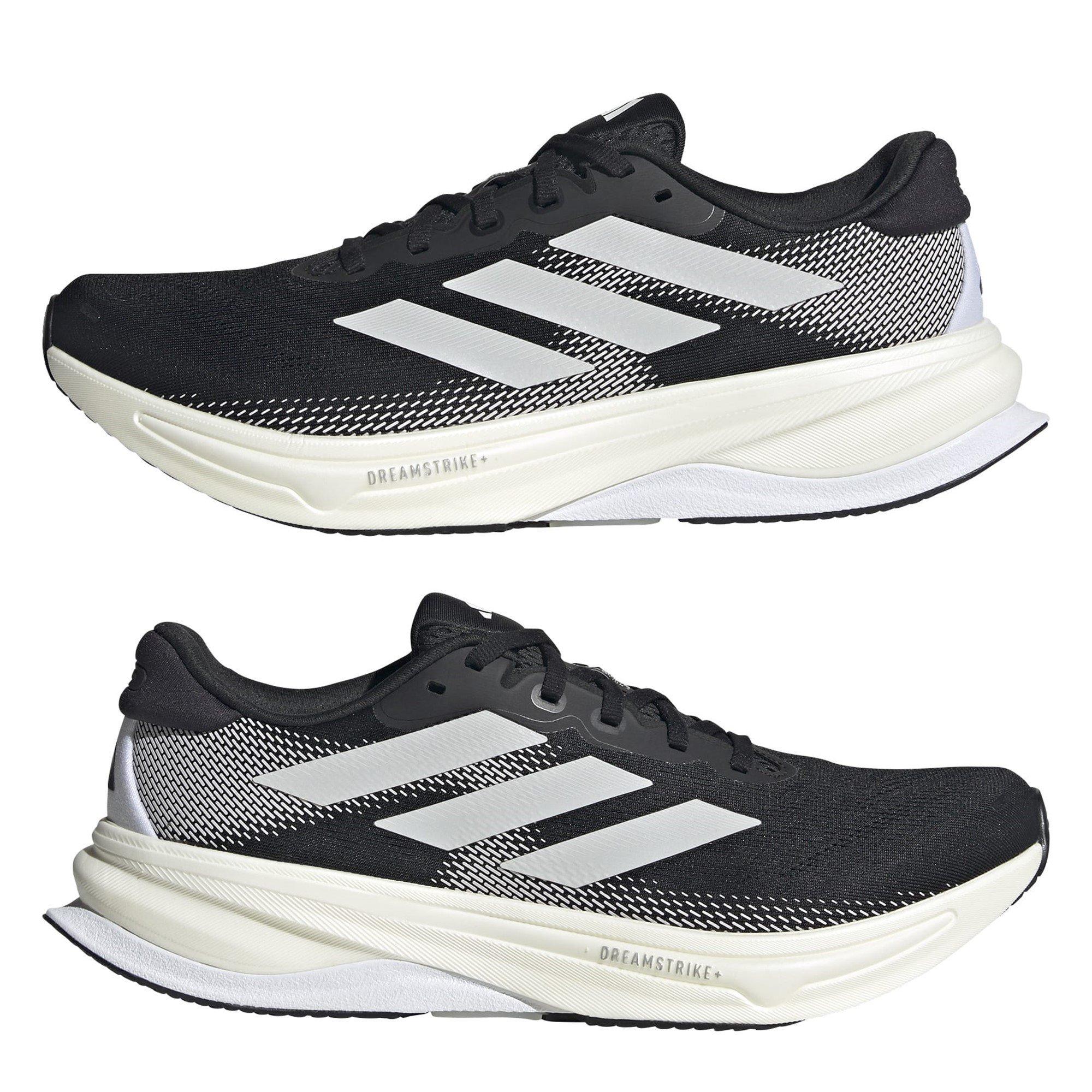 Preto/Branco - adidas - Supernova Solution 2.0 Running Shoes Mens - 9