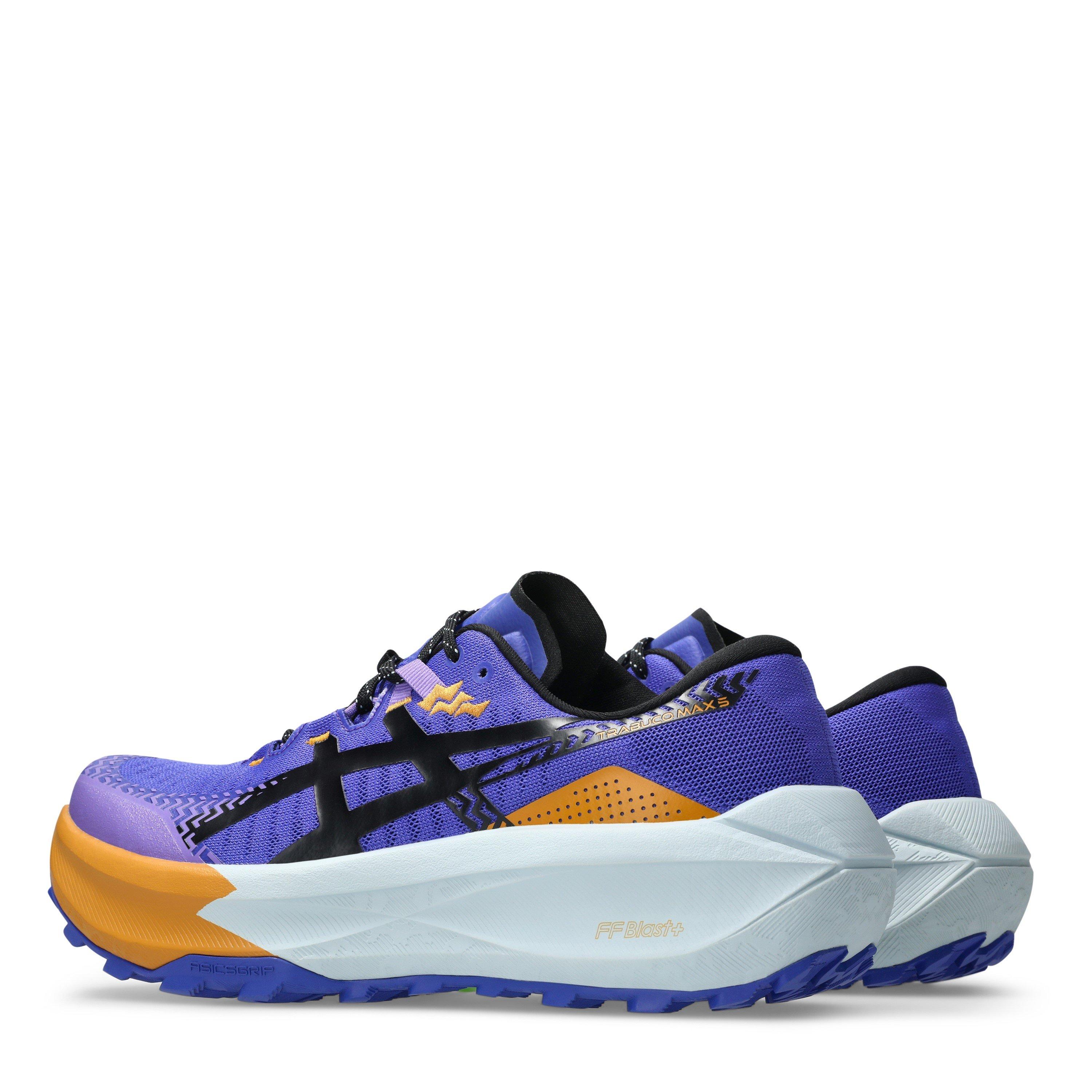 Cobalt/Black - Asics - Trabuco Max 5 Trail Running Shoes Mens - 5