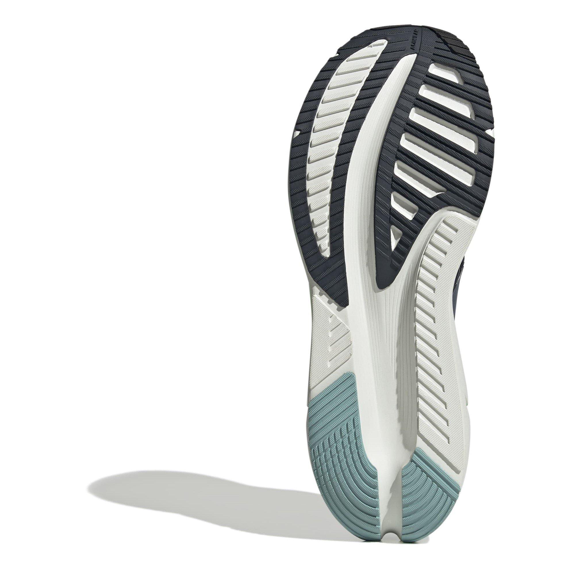 Ink/Lime Burst - adidas - Adistar 4 Mens Running Shoes - 6