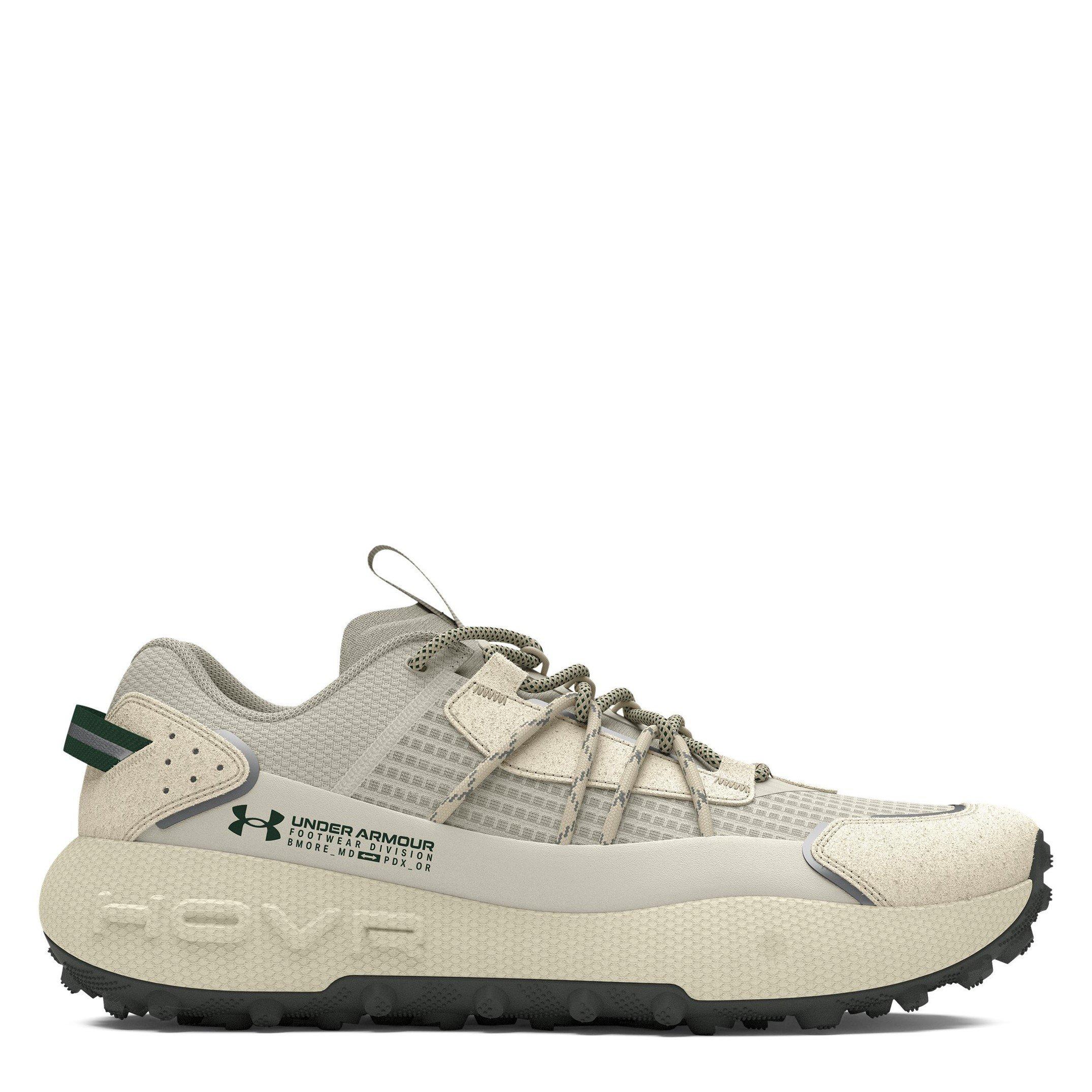 White - Under Armour - Unisex Kids' Fat Tire Vent Pro Trail Running Shoes - 1