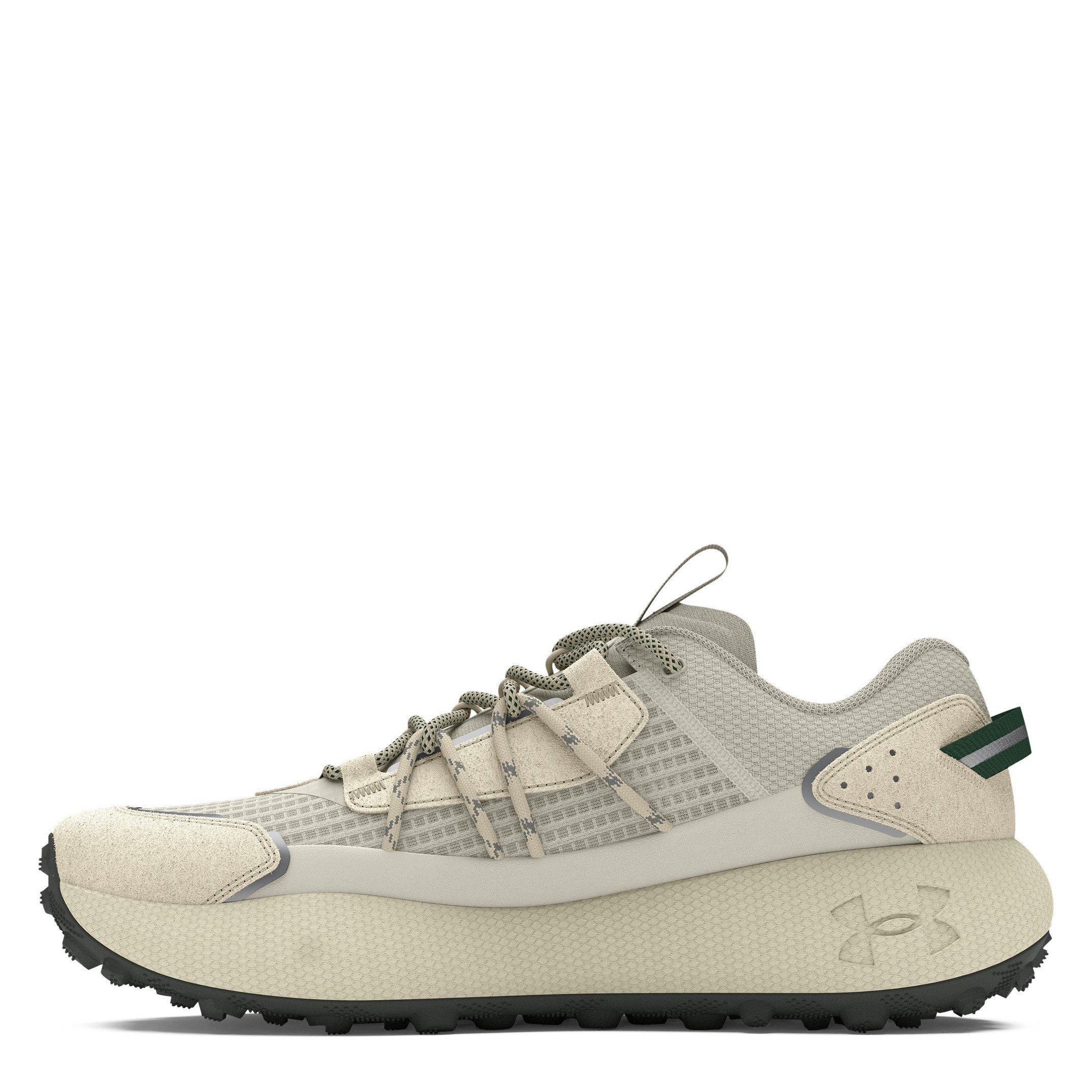 White - Under Armour - Kids' Fat Tire Vent Pro Trail Running Shoes - 2