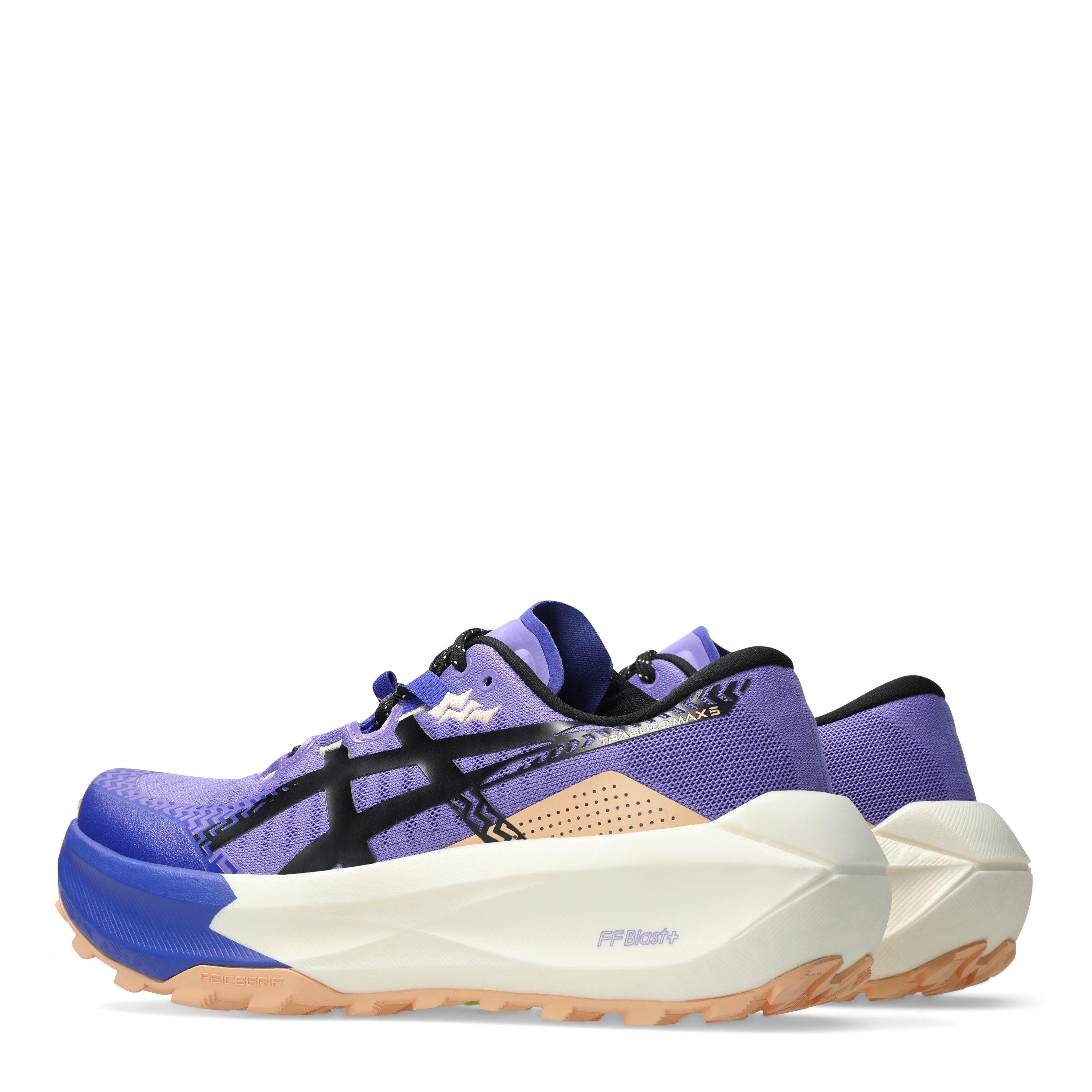 Amethyst/Black - Asics - Trabuco Max 5 Trail Running Shoes Womens - 5