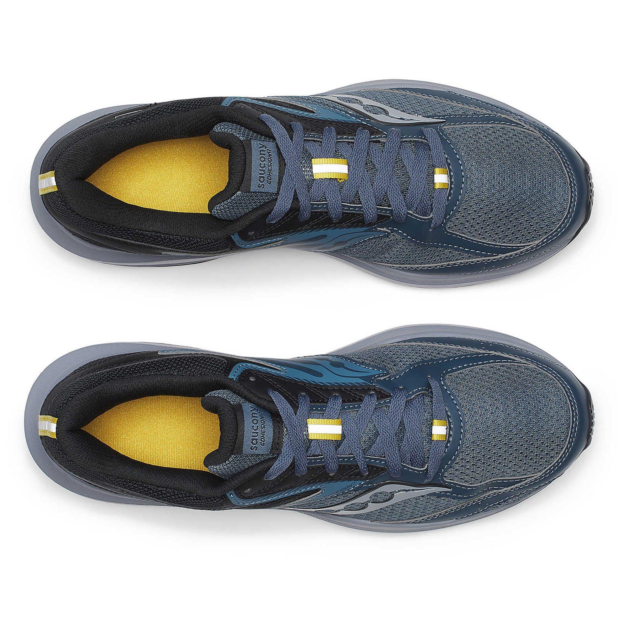 Dusk/Black - Saucony - Cohesion 17 Mens Running Shoes - 4