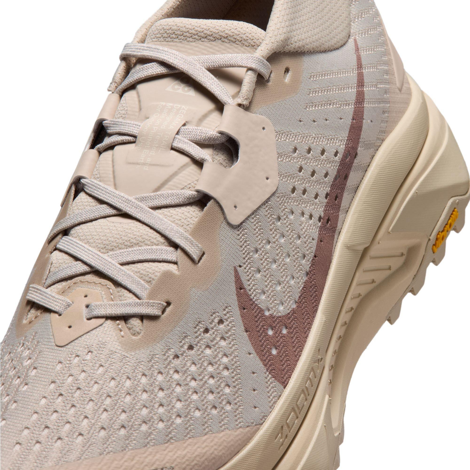 Cream/Diff Taup - Nike - Mens Nike ACG Nike Zegama Trail Running Shoes - 8